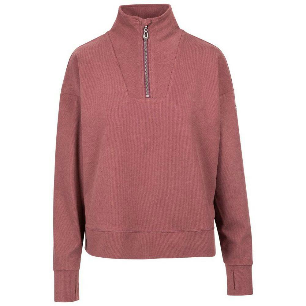 Trespass Women's Happen Top - Rose Tone Marl - Xs - Rose Tone Marl - 91% Polyester/9% Elastane