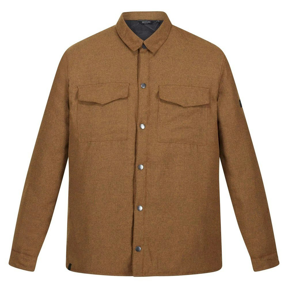 Regatta Men's Dark Gawayne Insulated Shirt - Khaki - Khaki - L