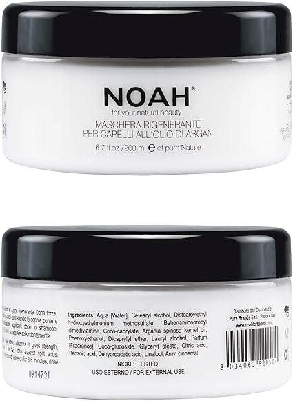 Noah 2.3 Regenerating Hair Mask With Argan Oil 200Ml