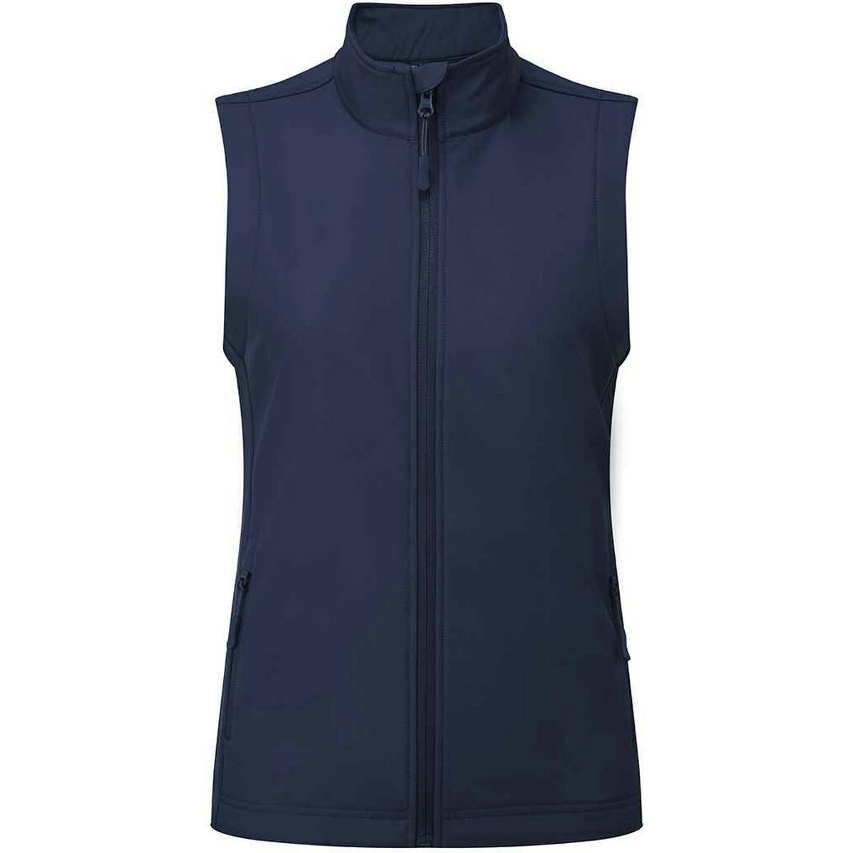 Premier Women's Windchecker Gilet - Navy - 3XL - Navy - 100% Recycled Polyester