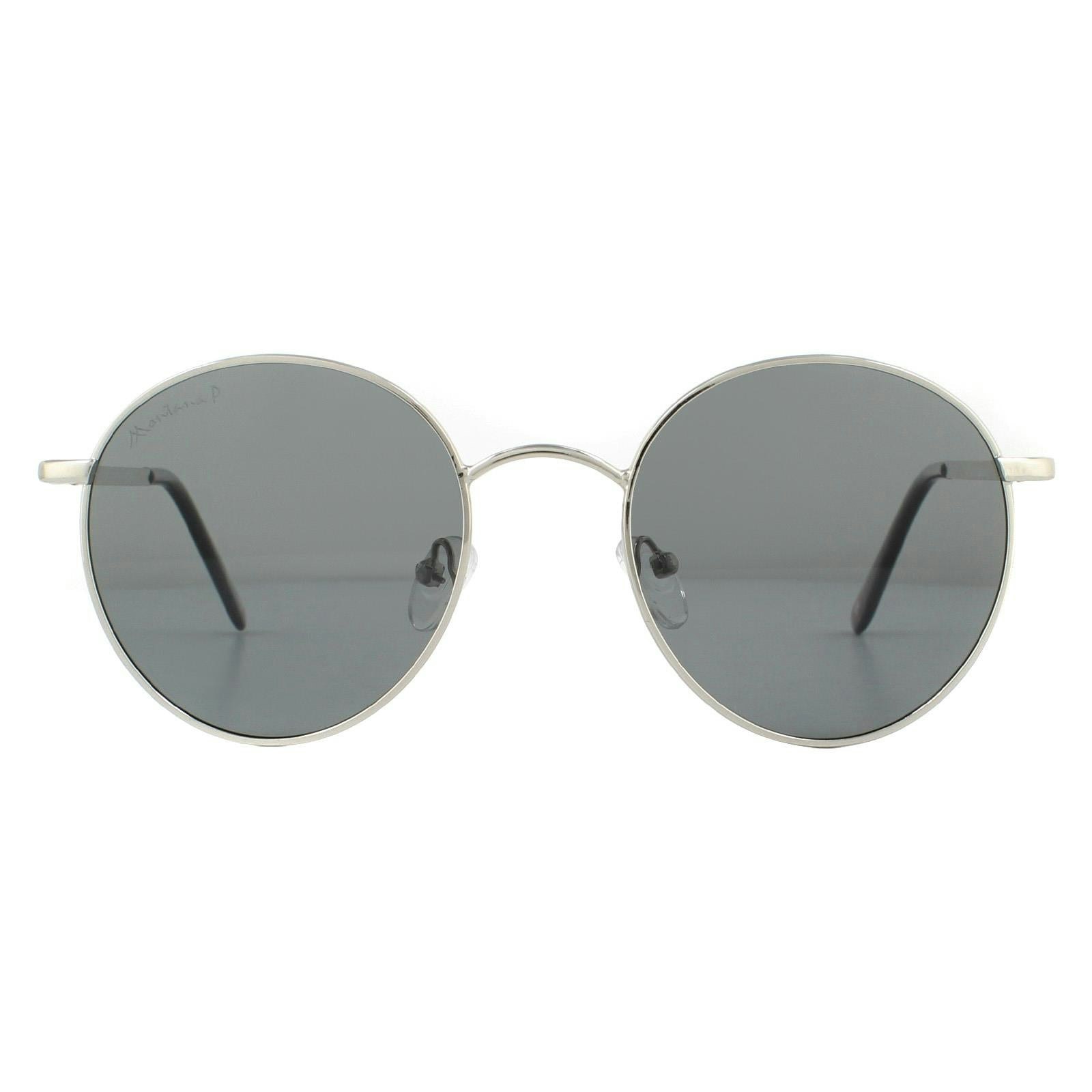 Montana Silver Sunglasses Mp85 A Smoke Polarised