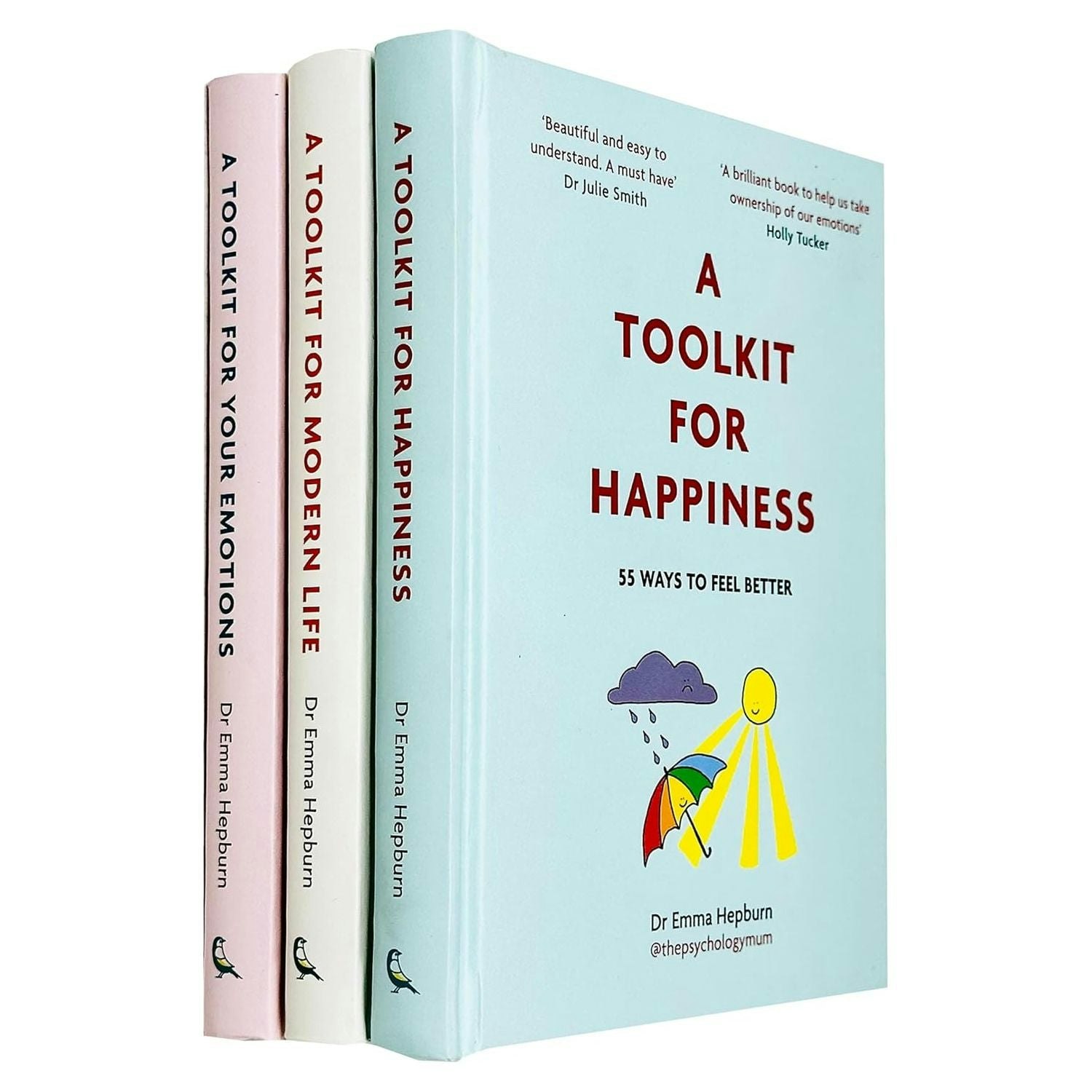 Greenfinch Dr Emma Hepburn A Toolkit For Happiness, A Toolkit For Mordern Life, A Tookit For Your Emotions