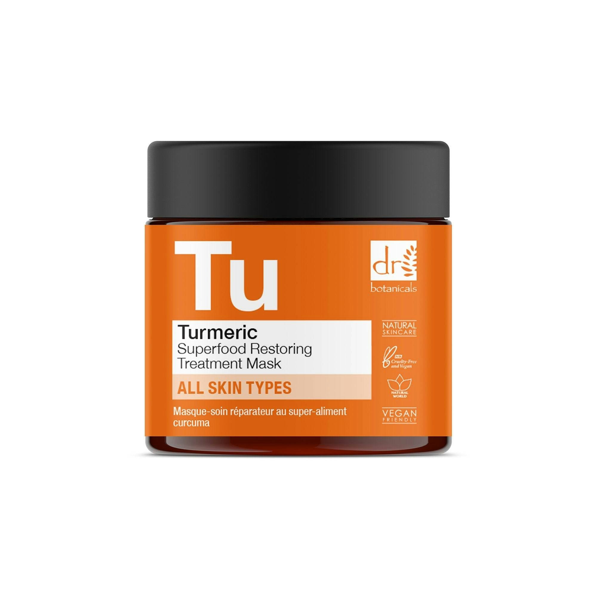 Dr Botanicals Cream Turmeric Superfood Restoring Treatment Mask 60Ml