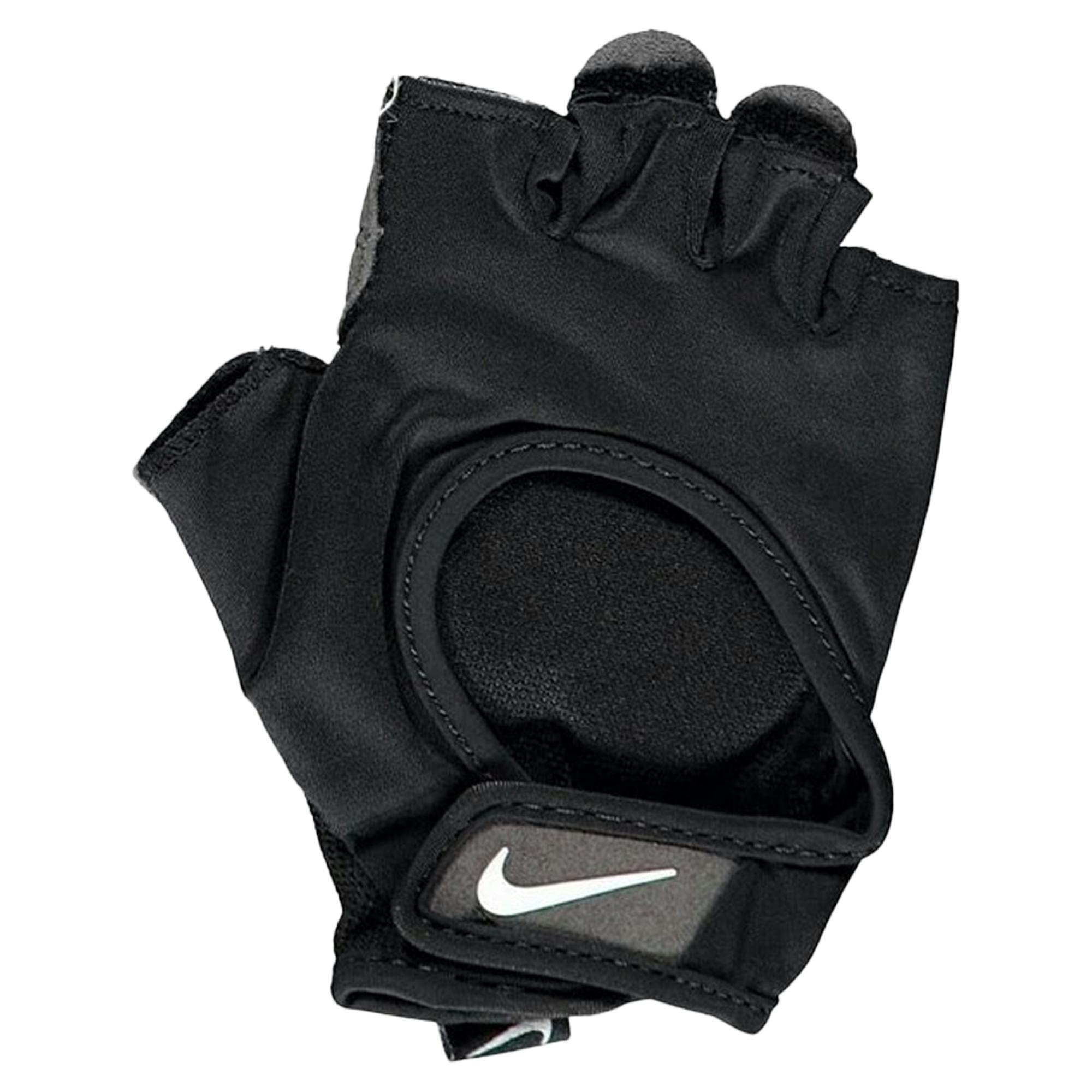 Nike Women's Black Ultimate Heavyweight Fingerless Gloves - S
