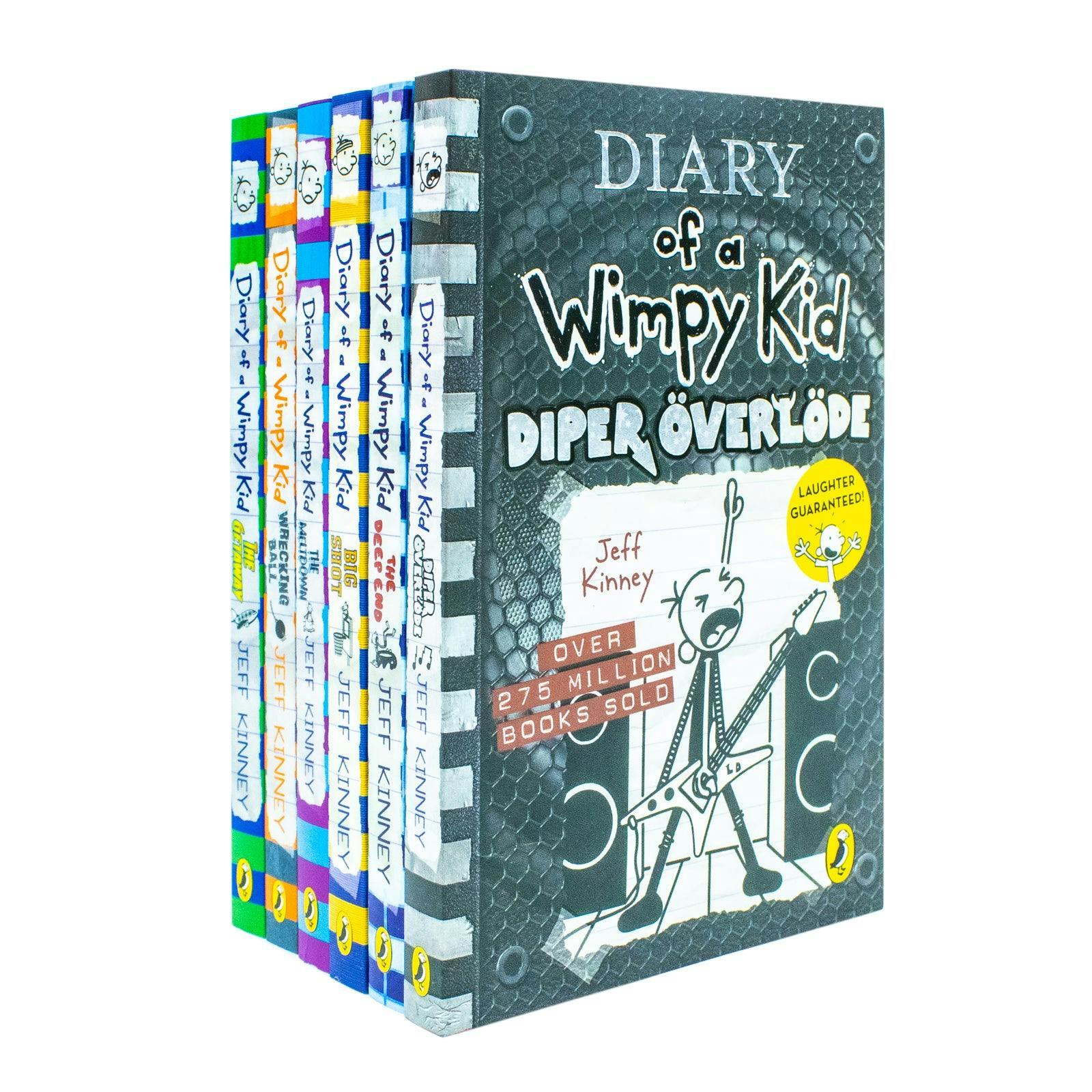 Various Publishers Diary Of A Wimpy Kid Books 12–17 Collection 6 Books Set By Jeff Kinney – Funny Diary Collection For Kids