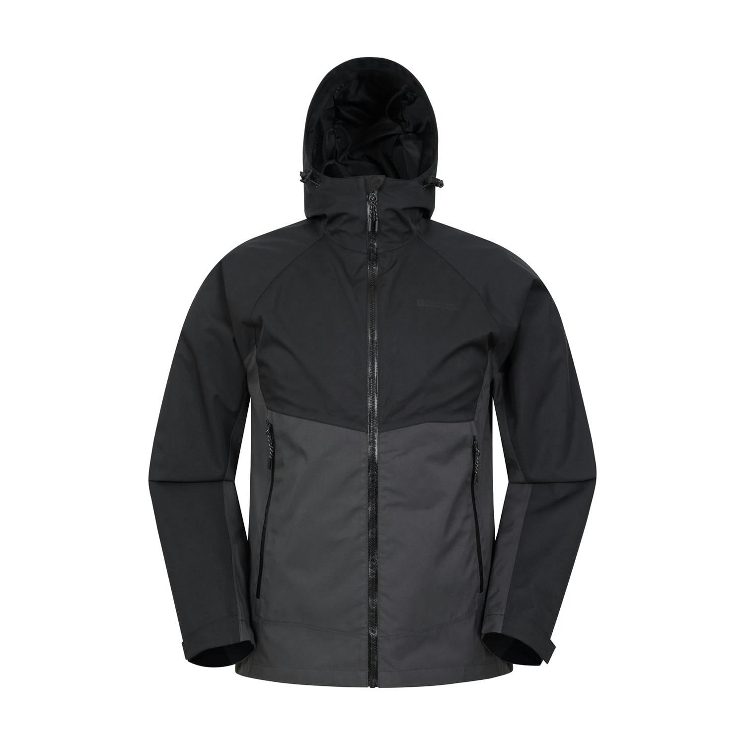 Mountain Warehouse Men's Black Verge Extreme Waterproof Jacket - M - 100% Polyester