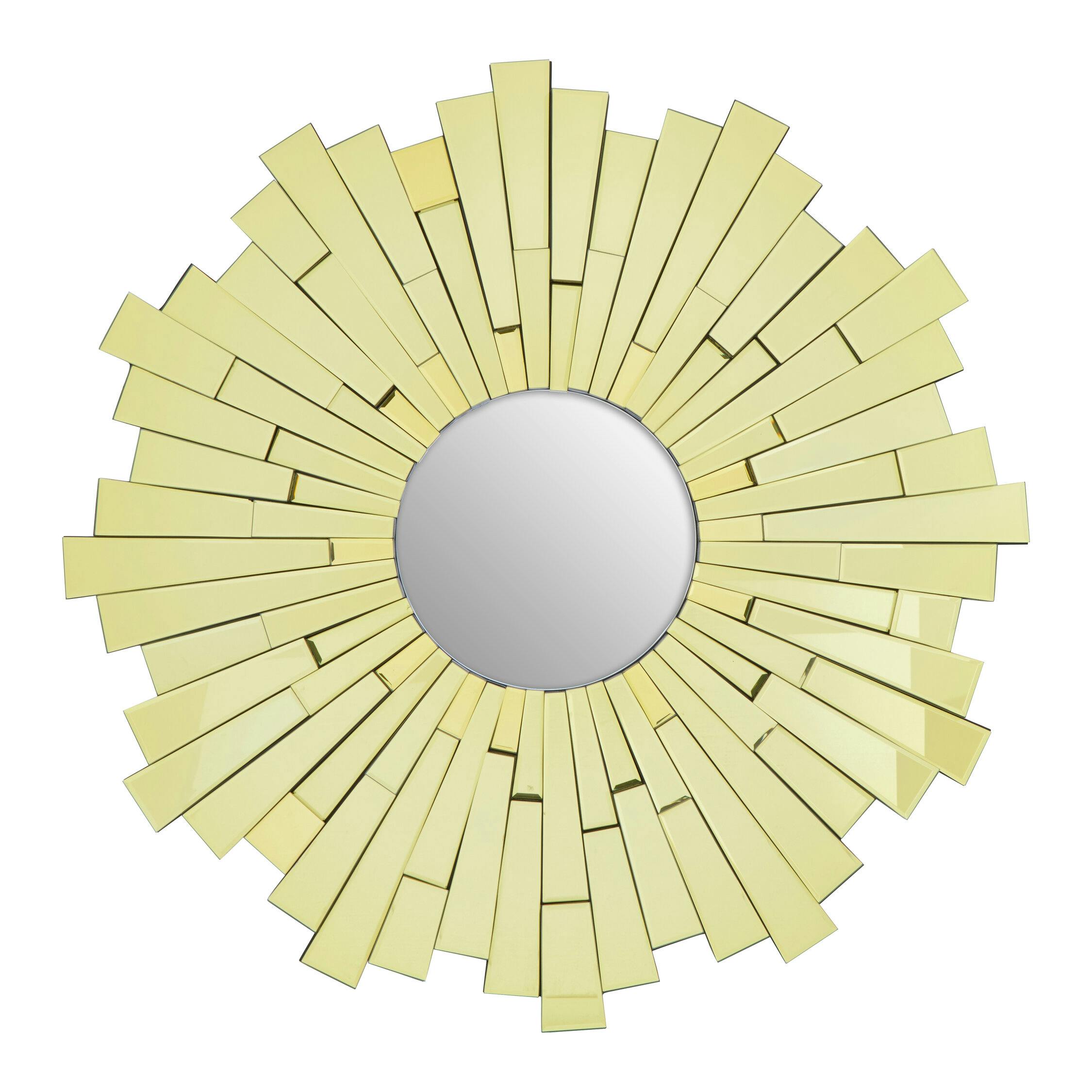Interiors By Premier Light Glitzy Large Circular Wall Mirror - Image 3