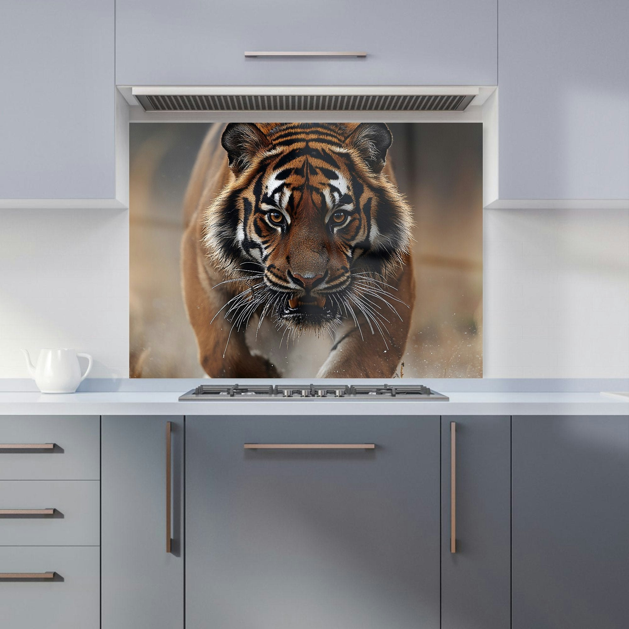 Warren Reed Tiger Kitchen Splashback - W900mm X H650mm