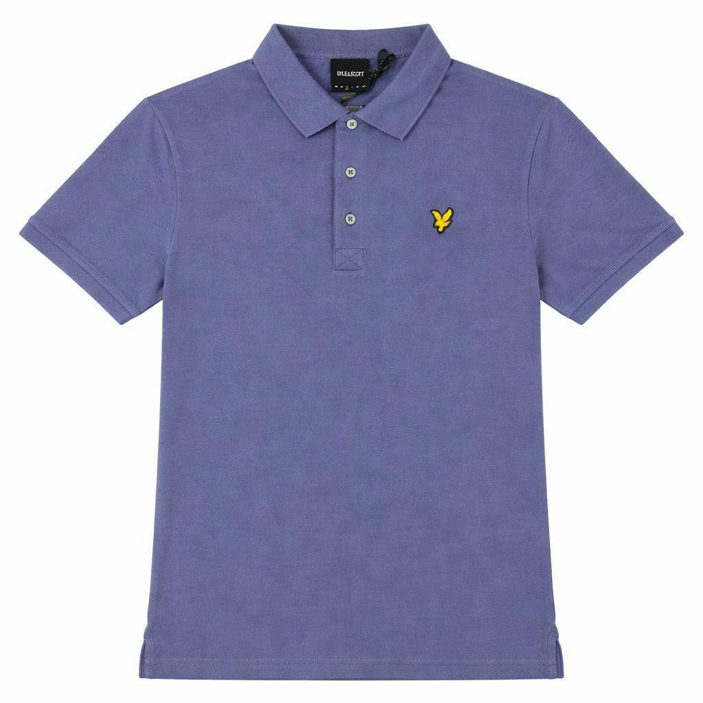 Lyle & Scott Plain Polo Shirt Rich Navy - M