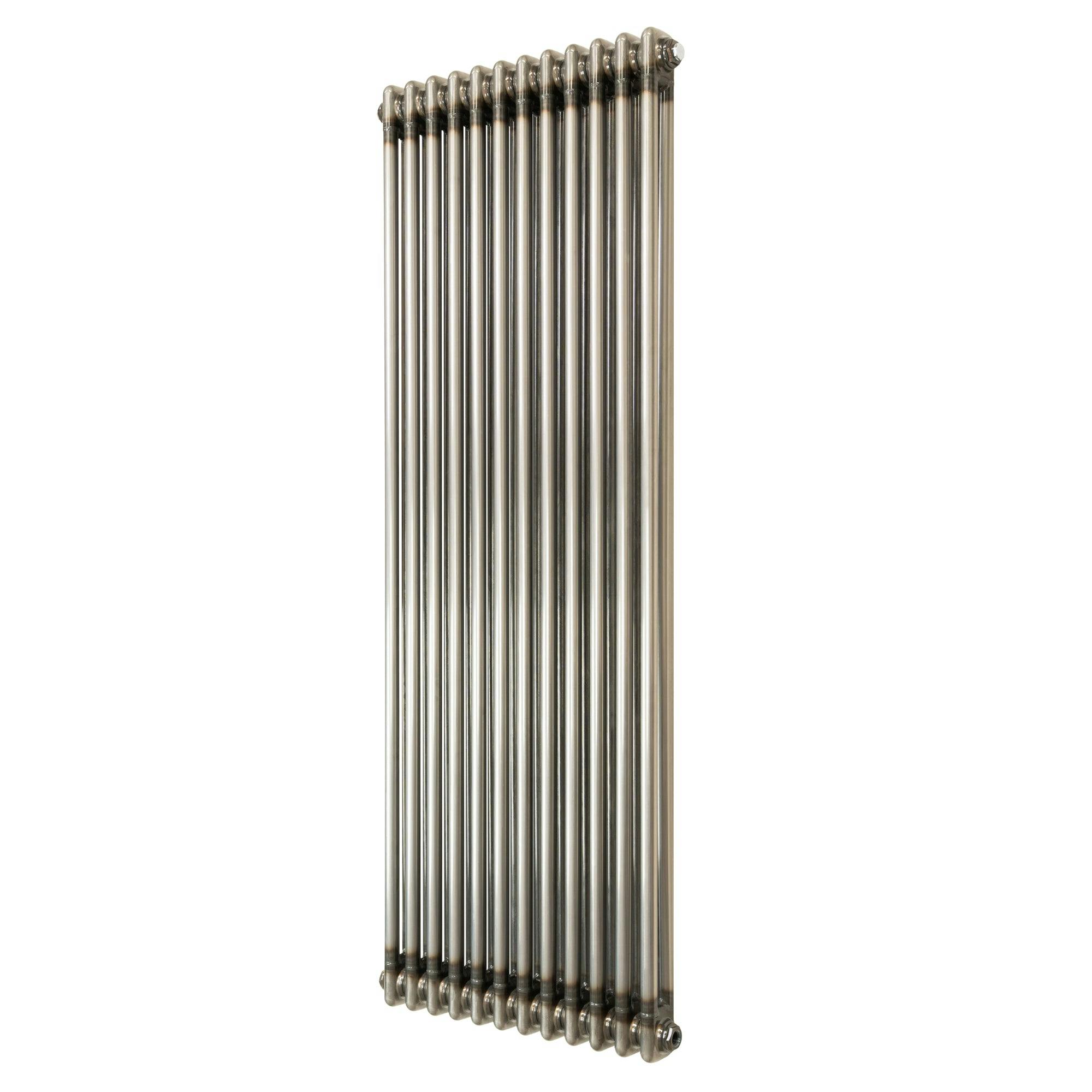 Monstershop Traditional 2 Column Radiator - 1500 X 560Mm - Raw Metal