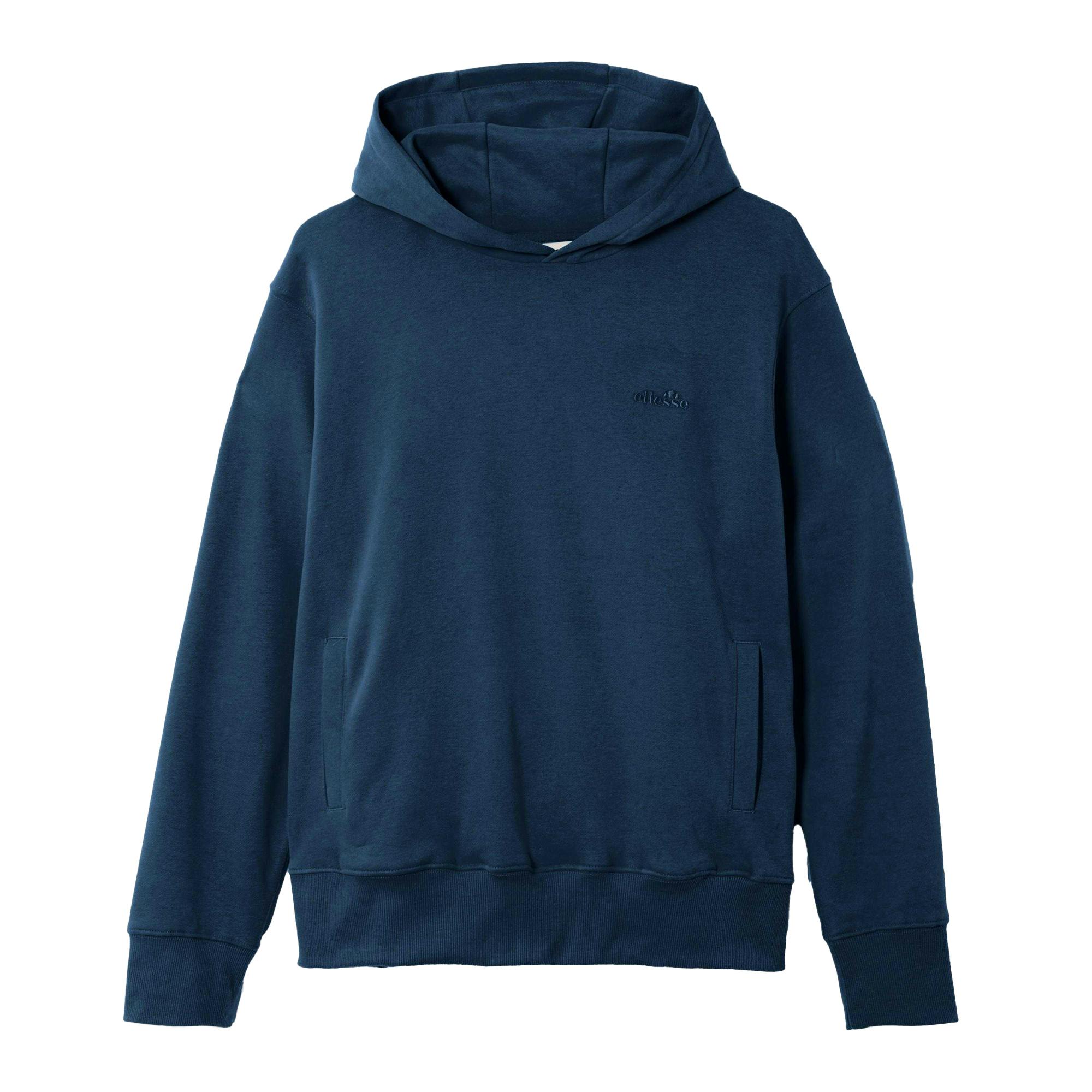 Ellesse Men's Madone Hoodie - Navy - L - Navy - 85% Cotton/15% Polyester