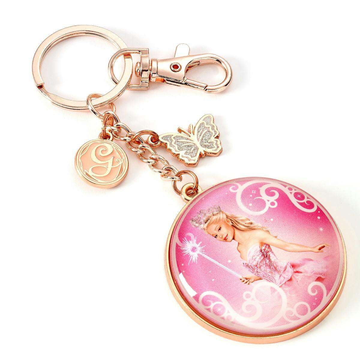 The Carat Shop Gold Wicked Glinda Bubble Keyring