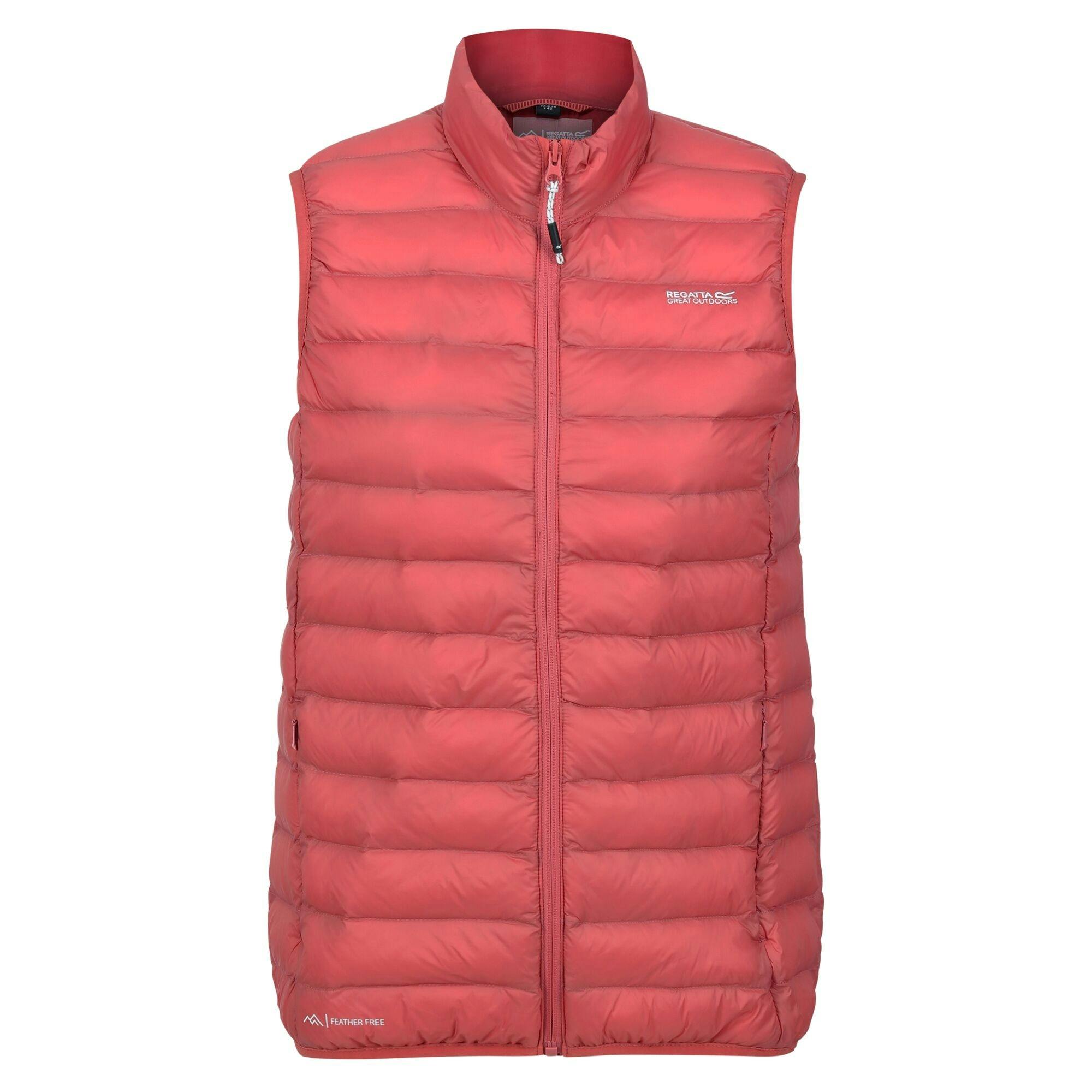 Regatta Women's Red Marizion Gilet - Mineral /Rumba - Mineral /Rumba - 10 Uk - 100% Polyamide