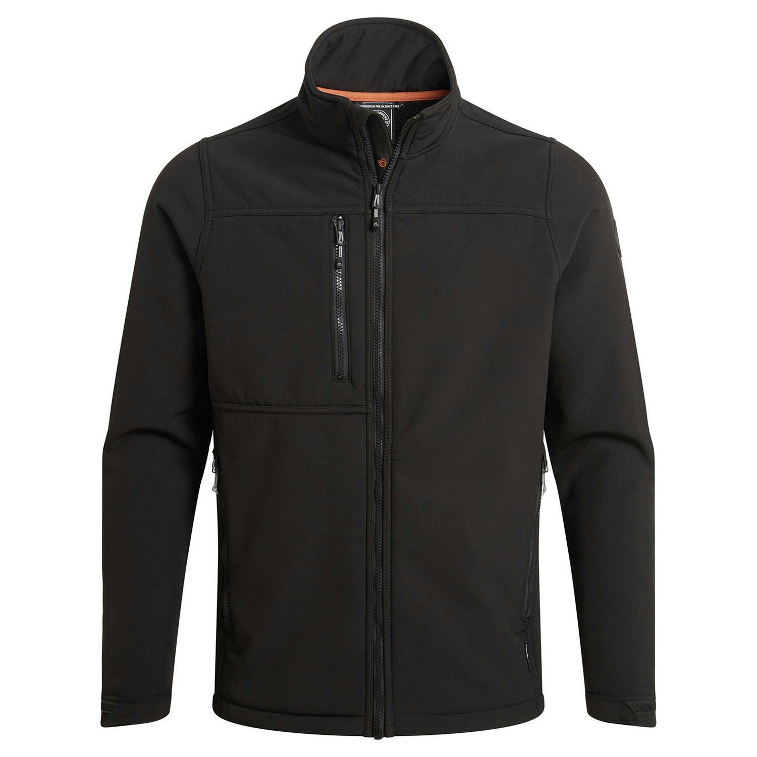 Craghoppers Men's Black Whitby Soft Shell Jacket - Xxl - 100% Mixed