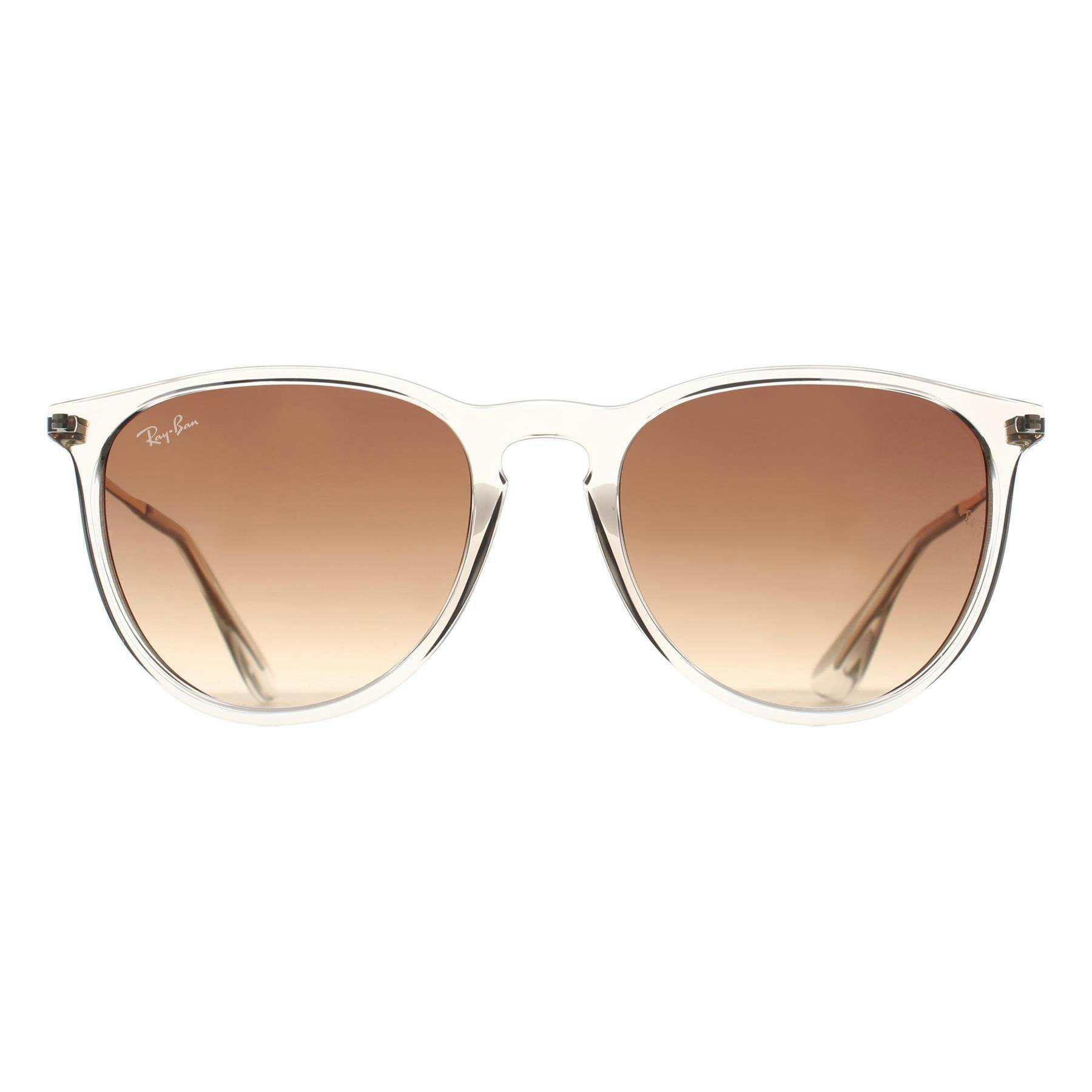 Ray-Ban Rounded Sunglasses, Brown, Women - Image 13