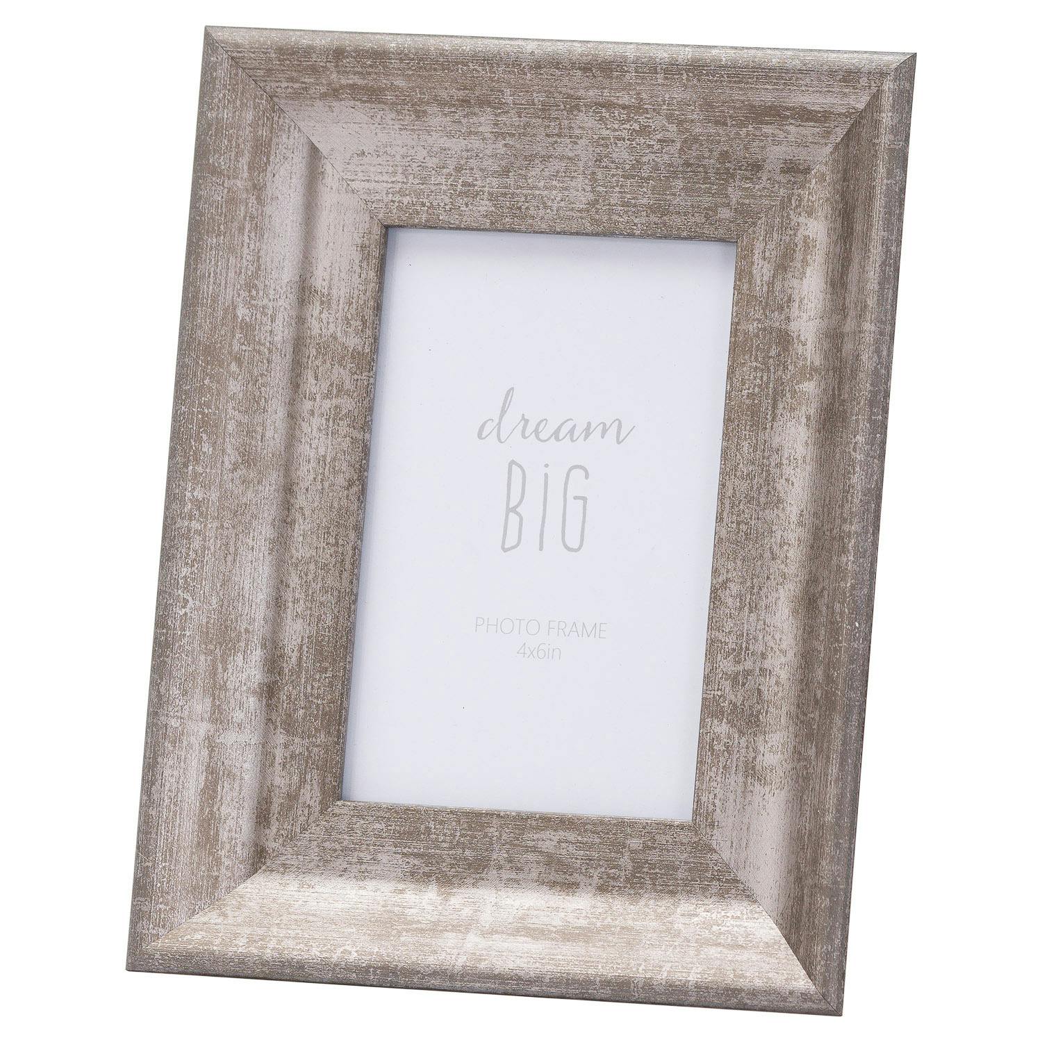 Hill Interiors Silver Convex Single Photo Frame - 5In X 7In - 100% Mixed