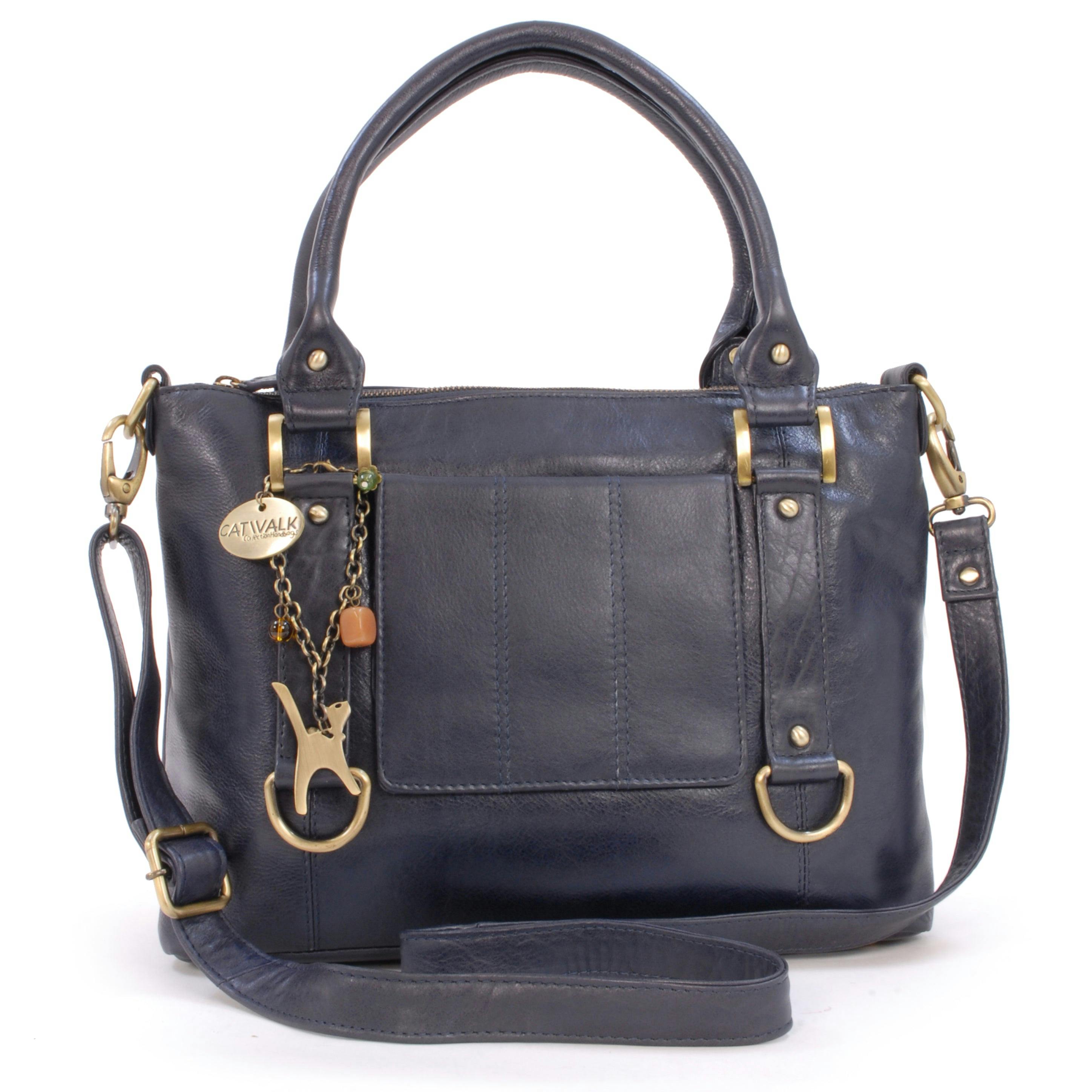 Catwalk Collection Handbags Blue Gallery - Handbag