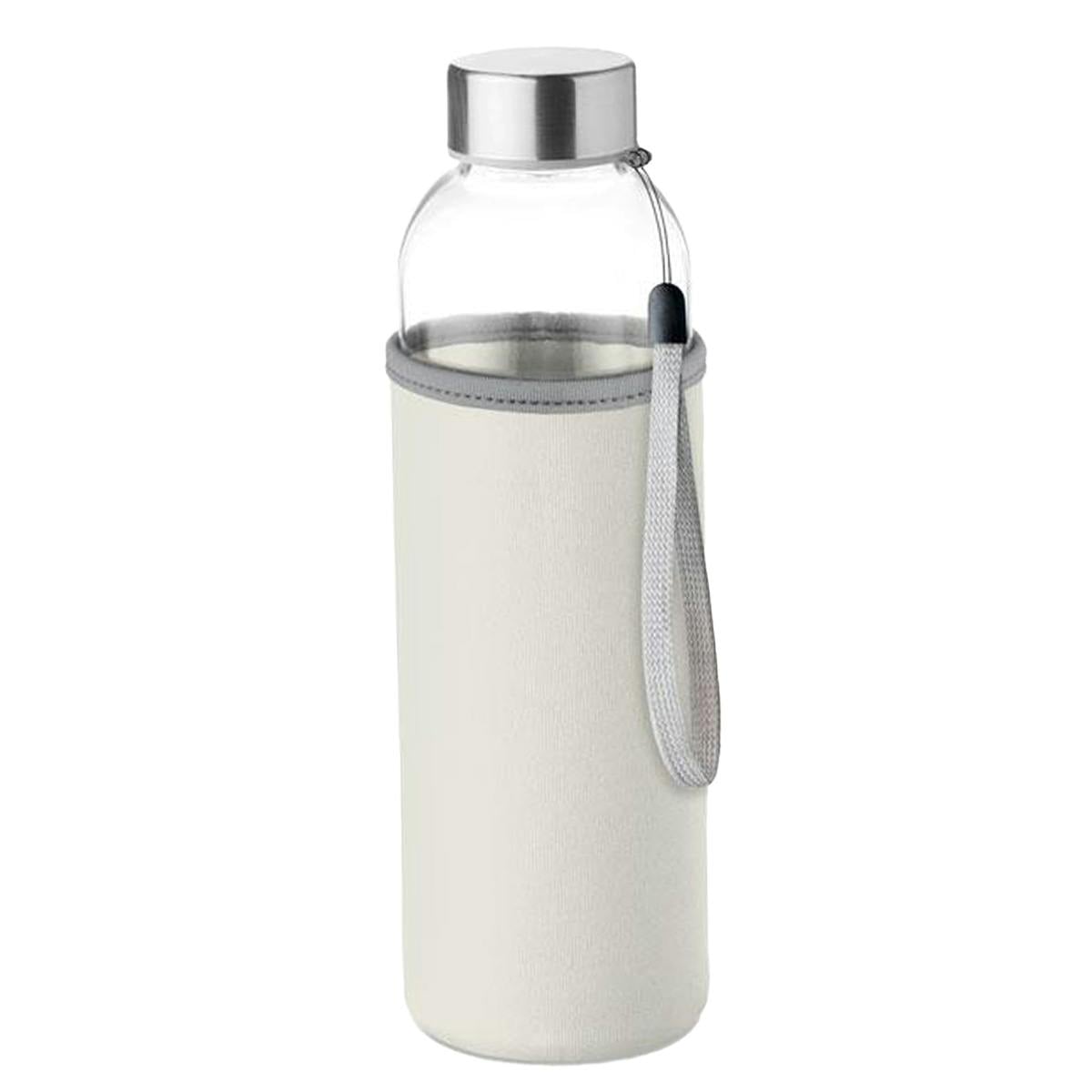 Midocean Beige Utah Glass 500Ml Water Bottle - One Size