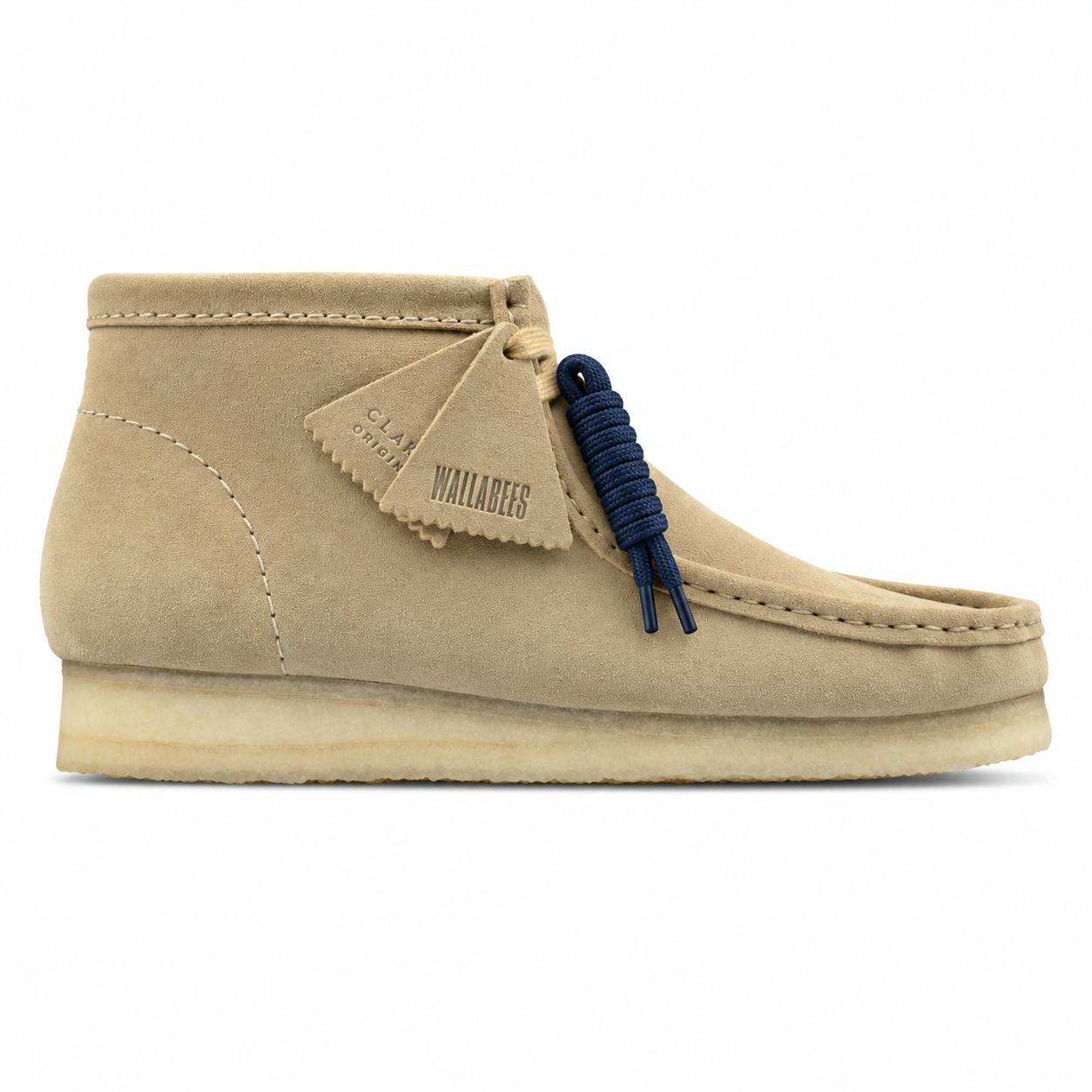Clarks Originals Wallabee Boots Maple Suede - Uk 10