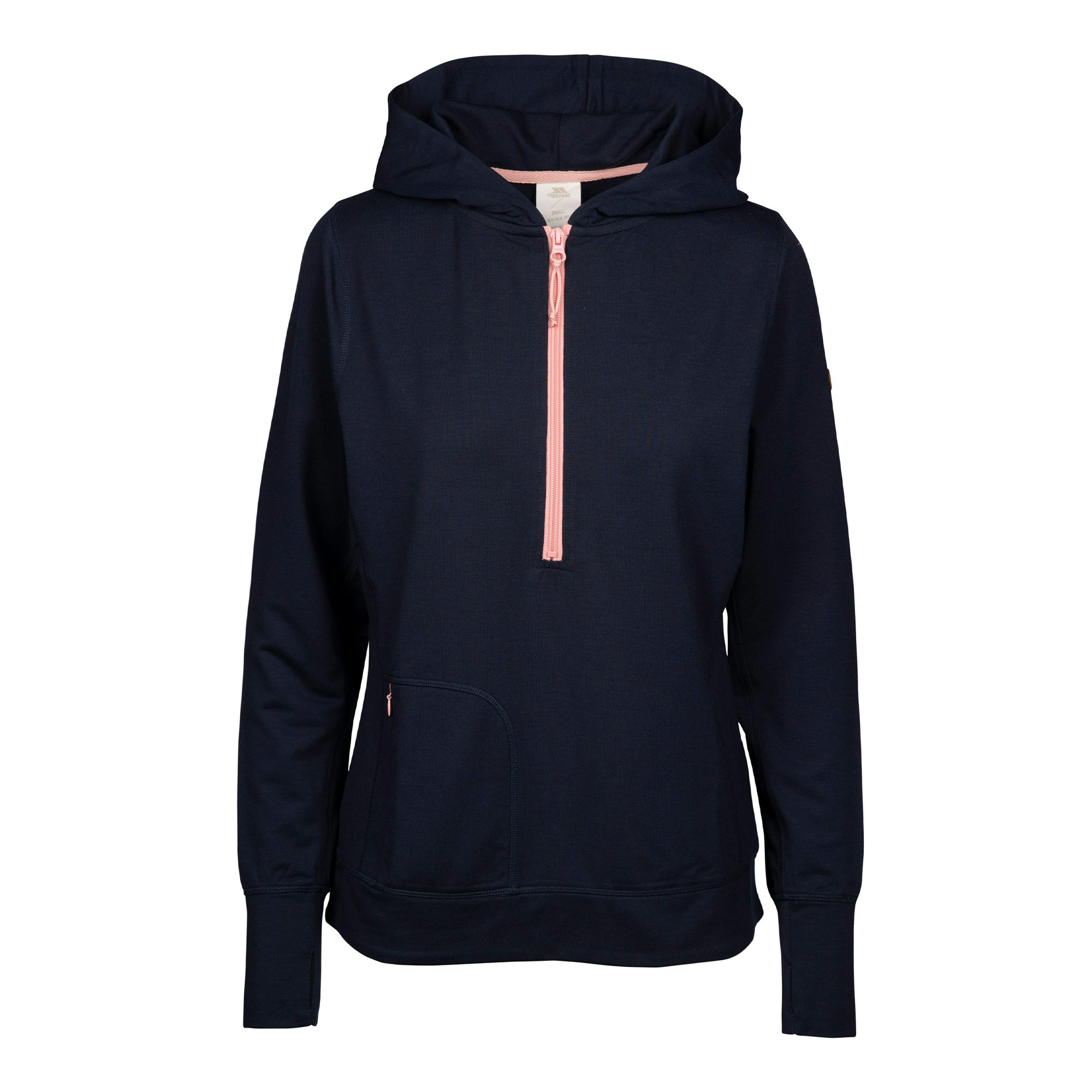 Trespass Women's Zia Hoodie - Navy Marl - Navy Marl - Extra Small