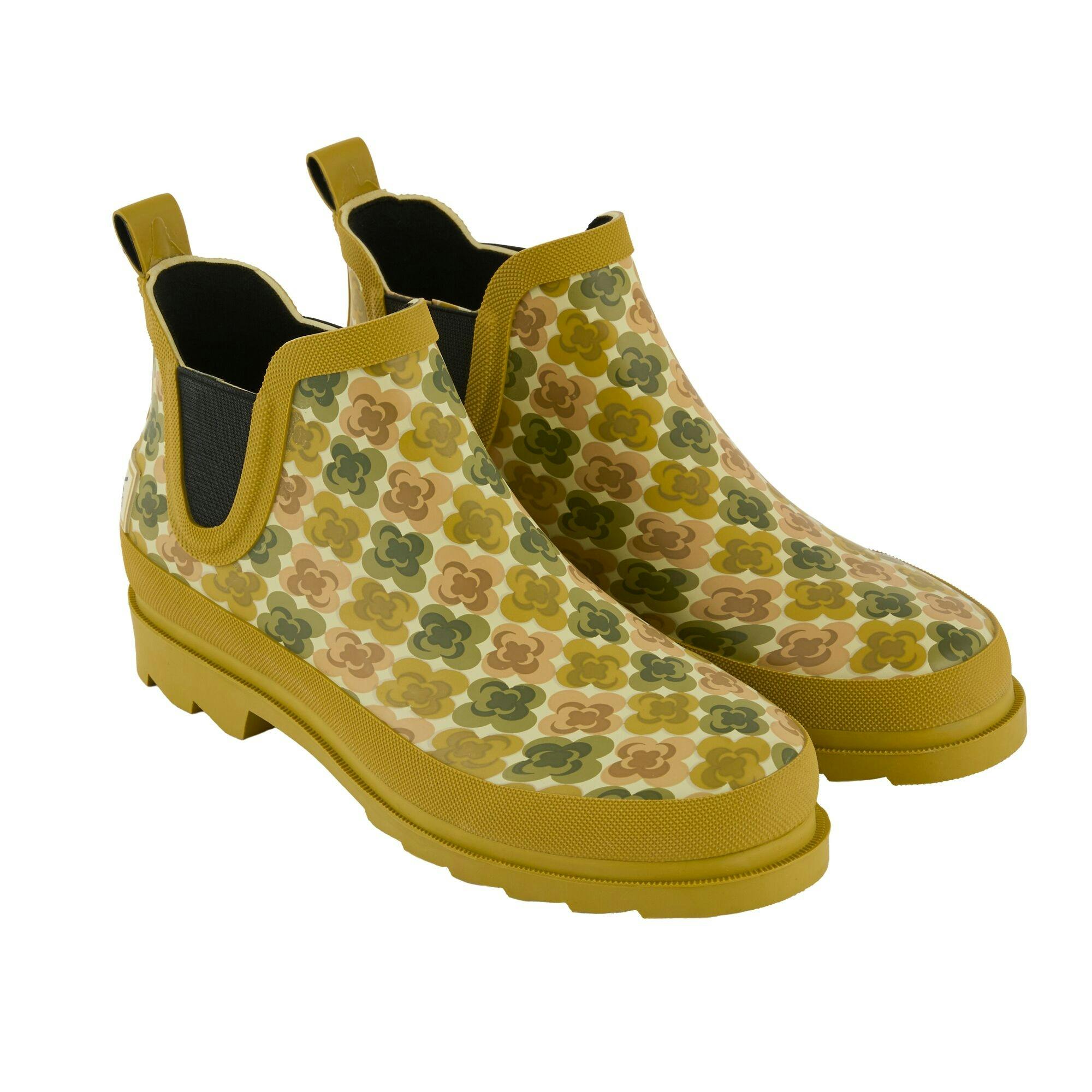 Regatta Women's Yellow Orla Kiely Daisy Wellington Boots - 7 Uk - 100% Mixed