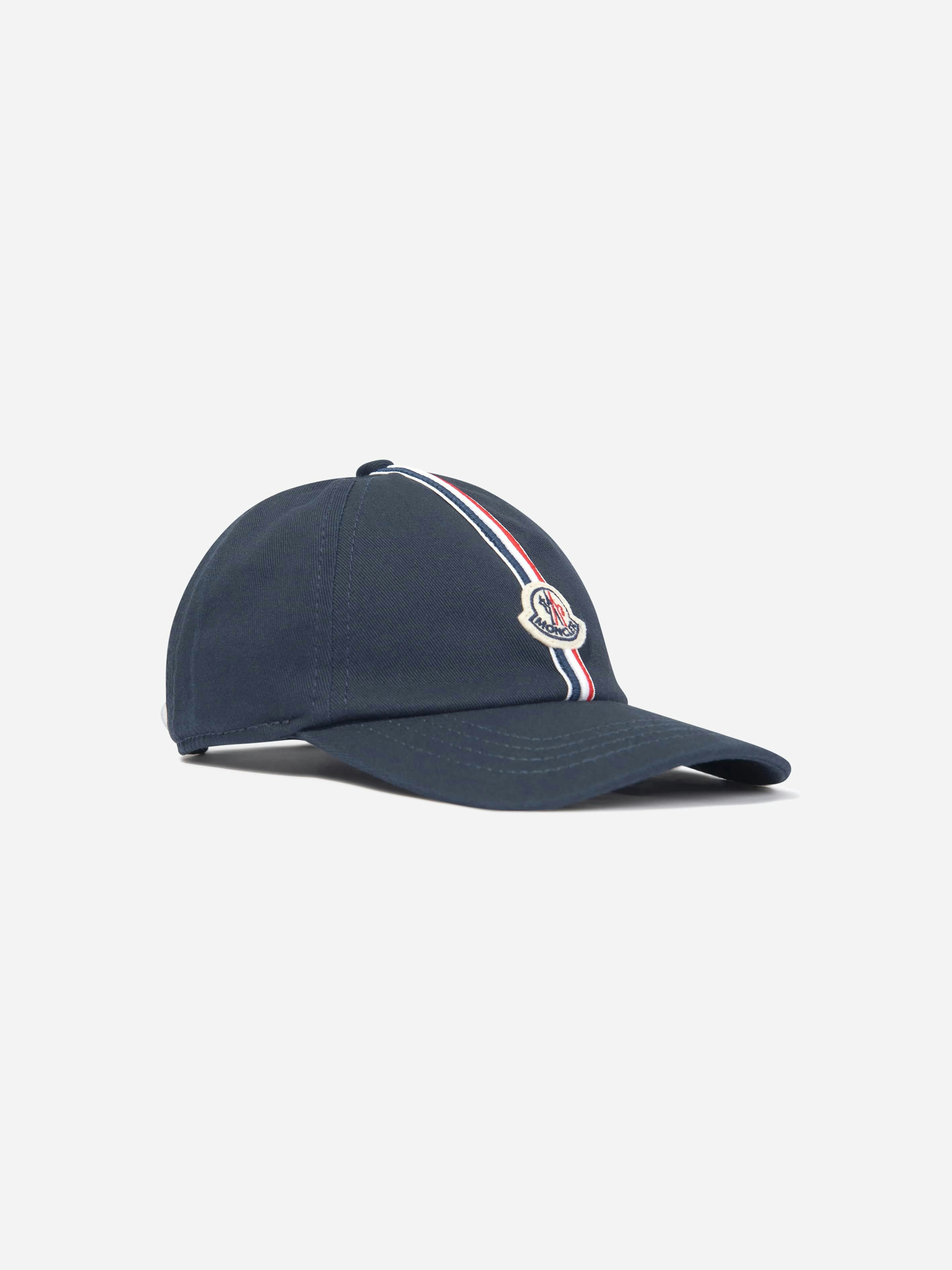 Moncler Enfant Boys Blue Logo Baseball Cap In Navy - L (12 - 14 Yrs)