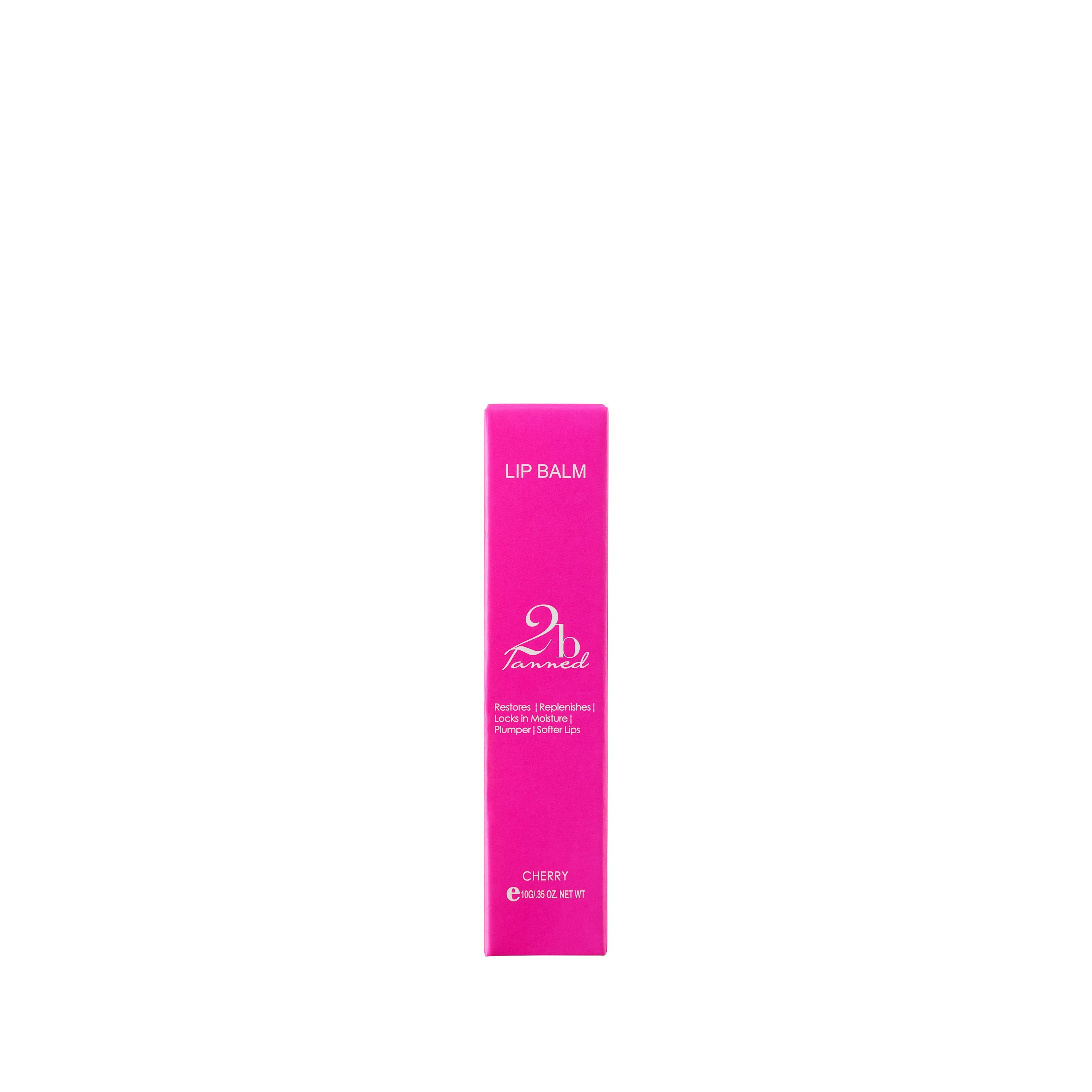 2Btanned Moisture Locking Lip Balm - Cherry