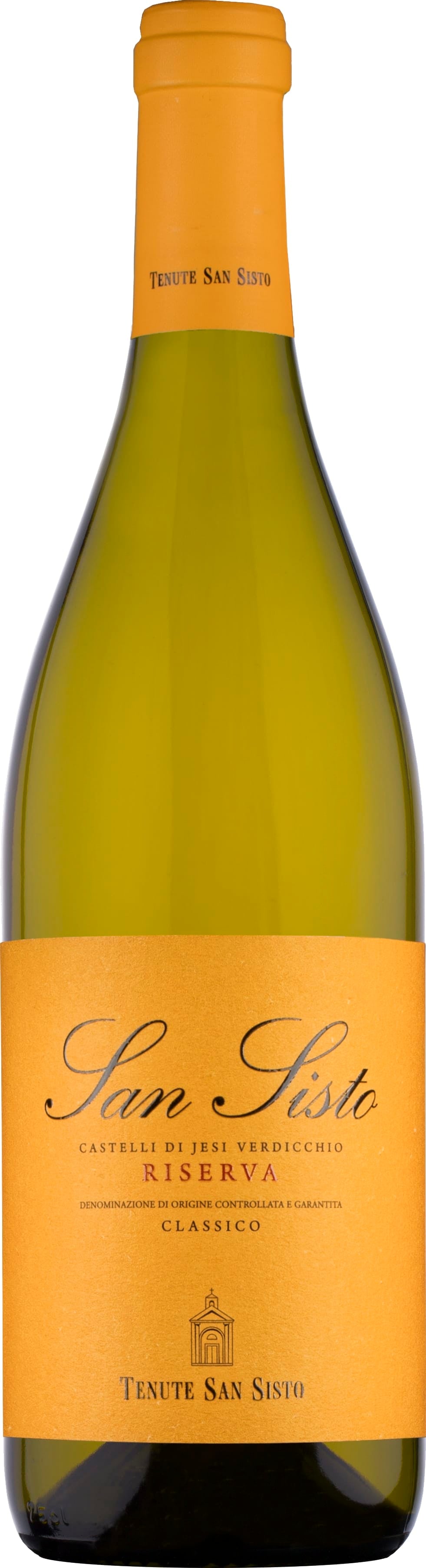 Various Wine White/Yellow/Golden San Sisto San Sisto Castelli Di Jesi Verdicchio Riserva 2019 75Cl - Pack Of 6