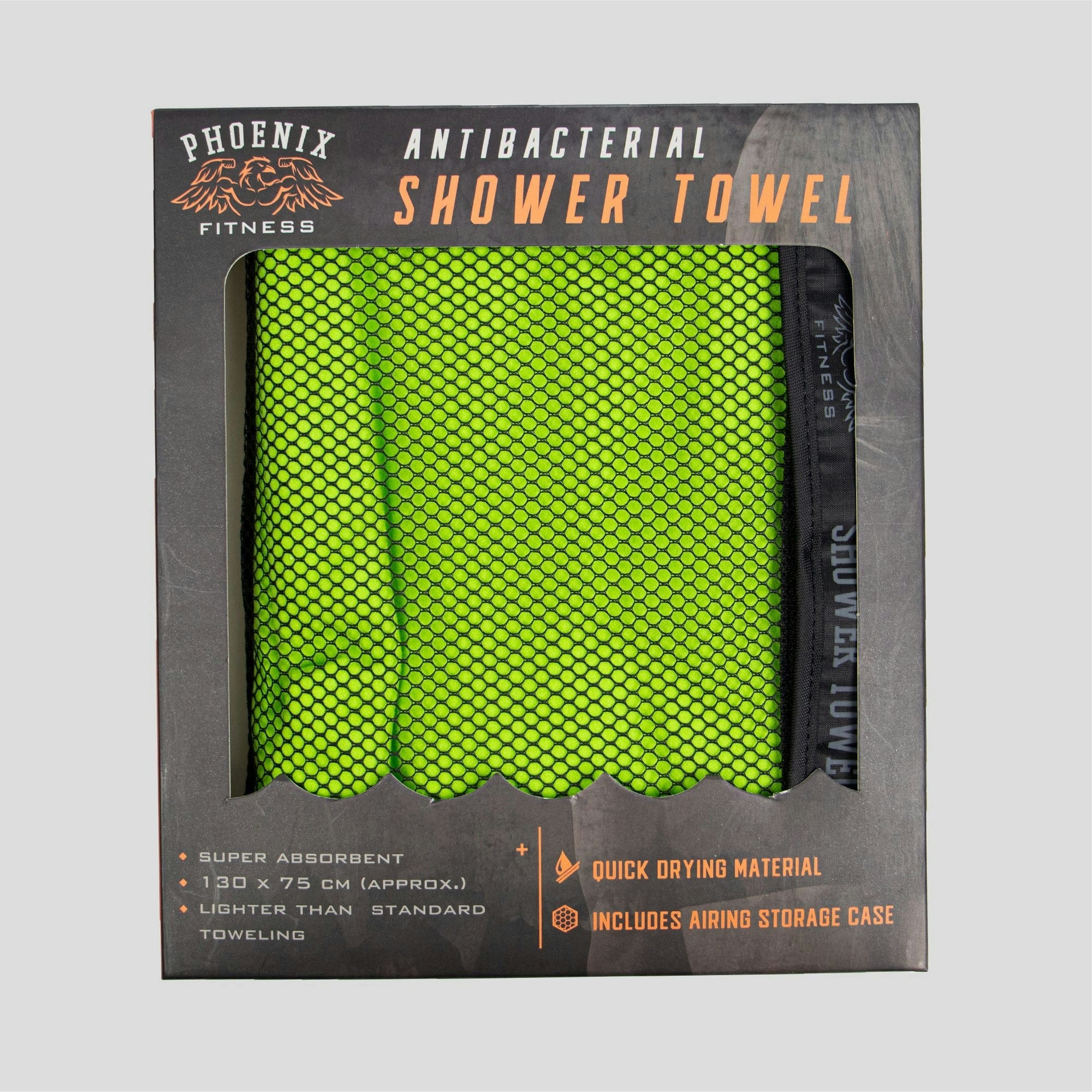 Phoenix Fitness Antibacterial Microfiber Workout Gym Towel (Large)