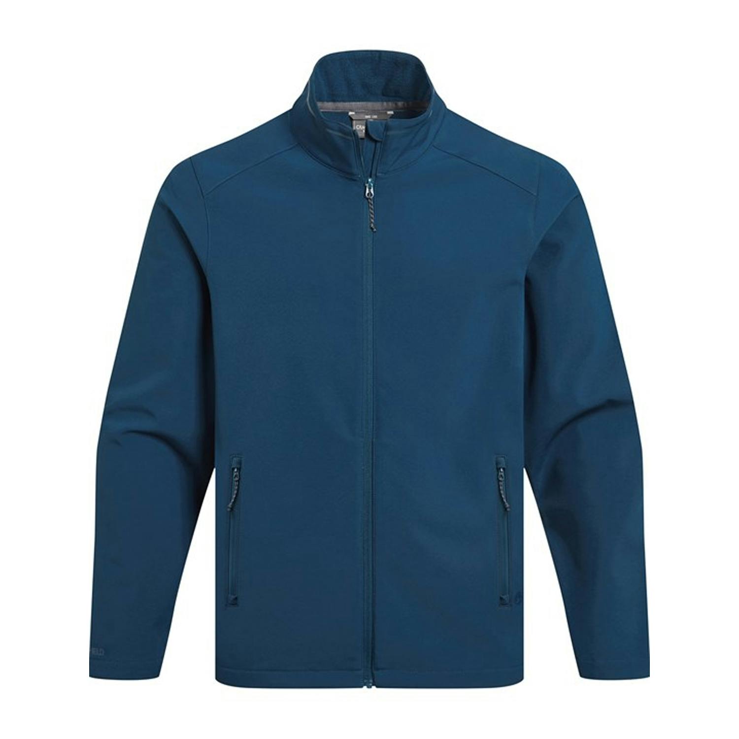 Craghoppers Men's Blue Basecamp Ii Softshell Jacket - Poseidon - L - Poseidon - 100% Mixed