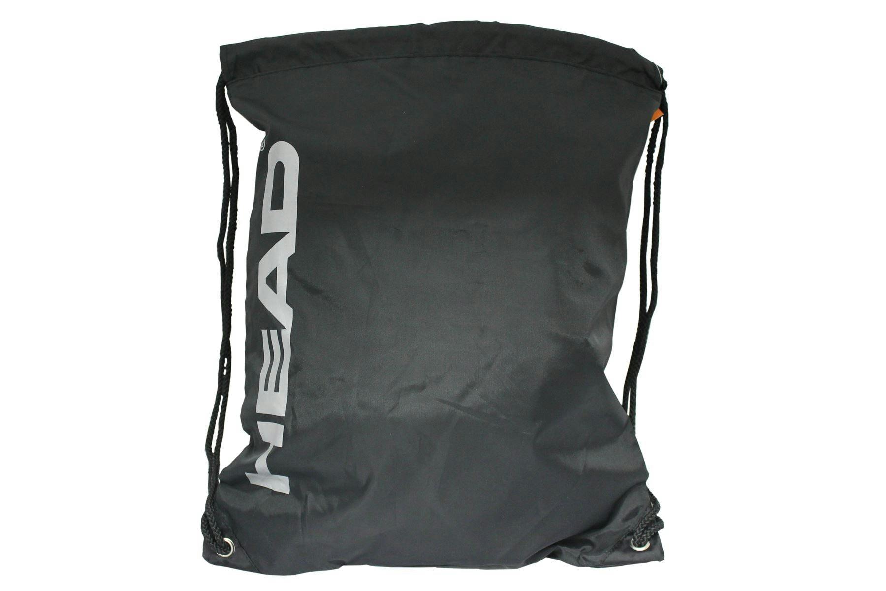 Head Unisex Black Drawstring Bags 901011 - One Size