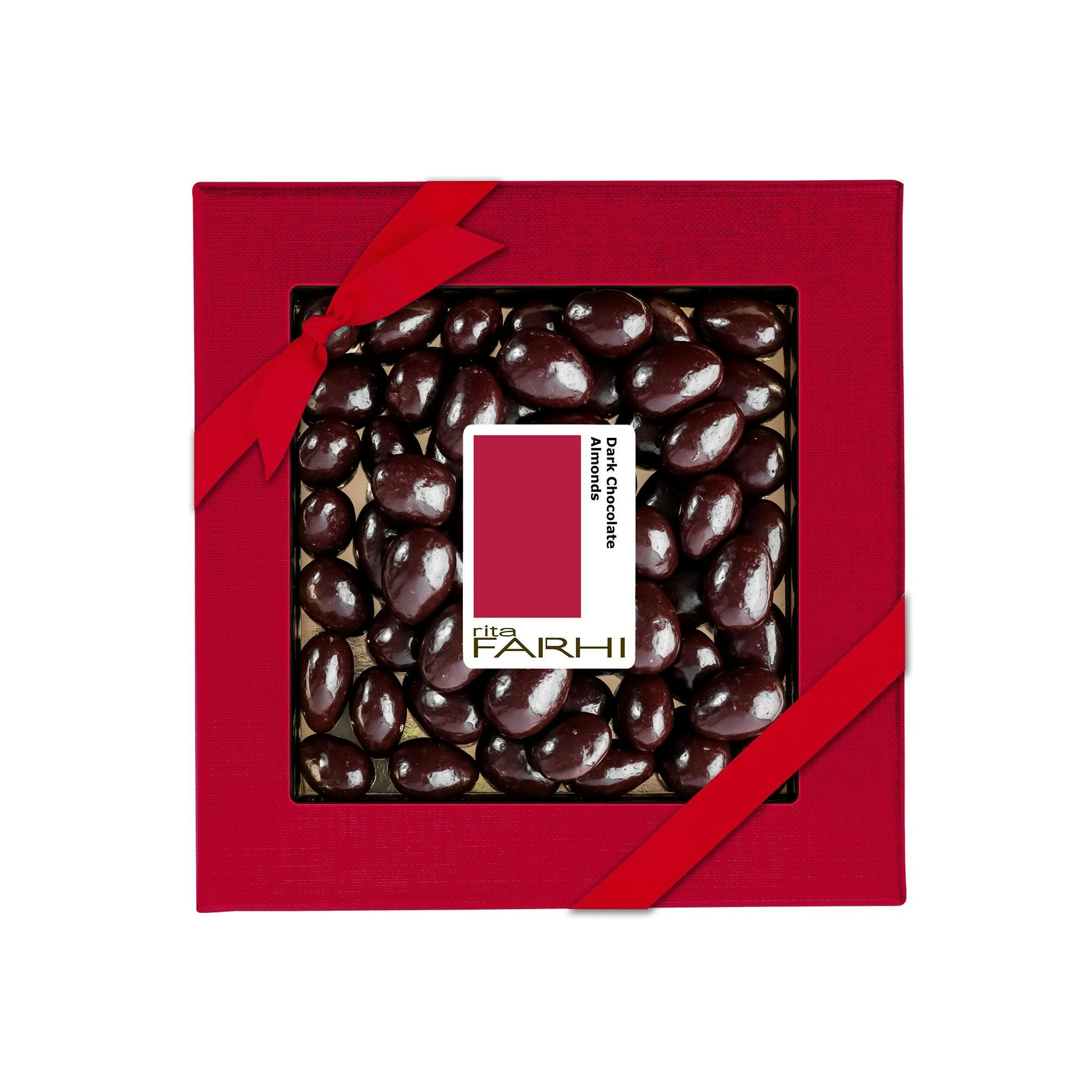 Rita Farhi Dark Chocolate Coated Almonds, Palm Oil Free, 210G