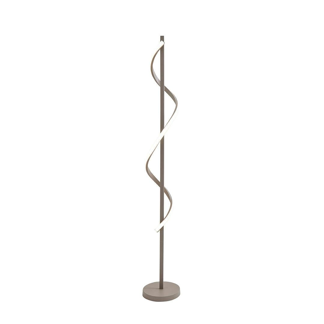 Pagazzi Lighting White/Light Juno Led Putty Floor Lamp