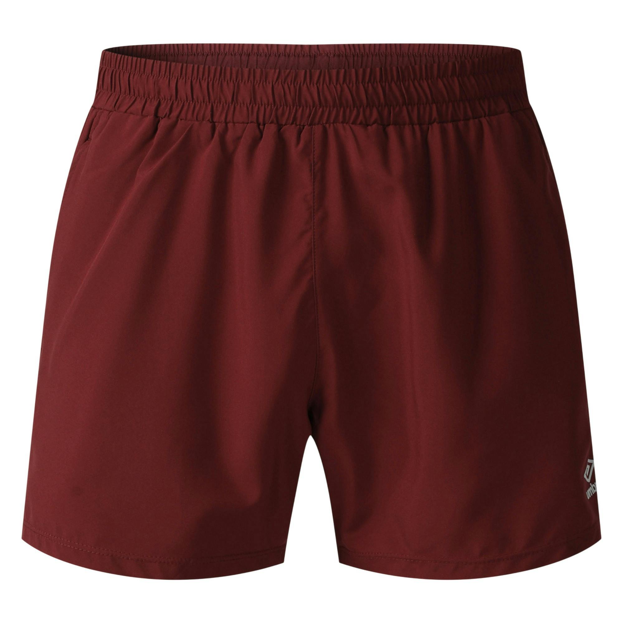 Umbro Men's Woven Training Shorts - Cabernet - Xl - Cabernet - 100% Polyester