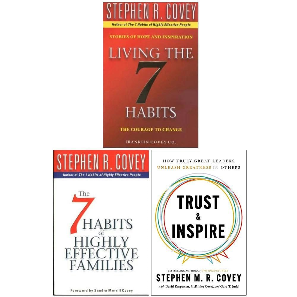 Simon & Schuster Ltd Stephen R. Covey - Living The 7 Habits, 7 Habits Of Highly Effective Families, Trust And Inspire
