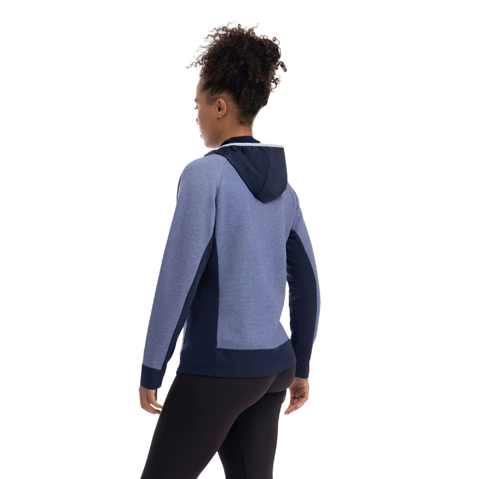 Trespass Women's Indigo Sophy Active Full Zip Hoodie - Tone Marl - S - Tone Marl - 100% Mixed