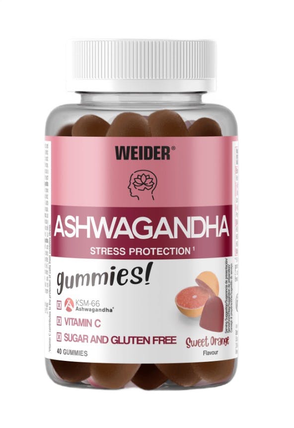 Weider {Aisle K} | Ashwagandha Gummies- Sweet Orange | 1 X 40 Gummies - Image 3