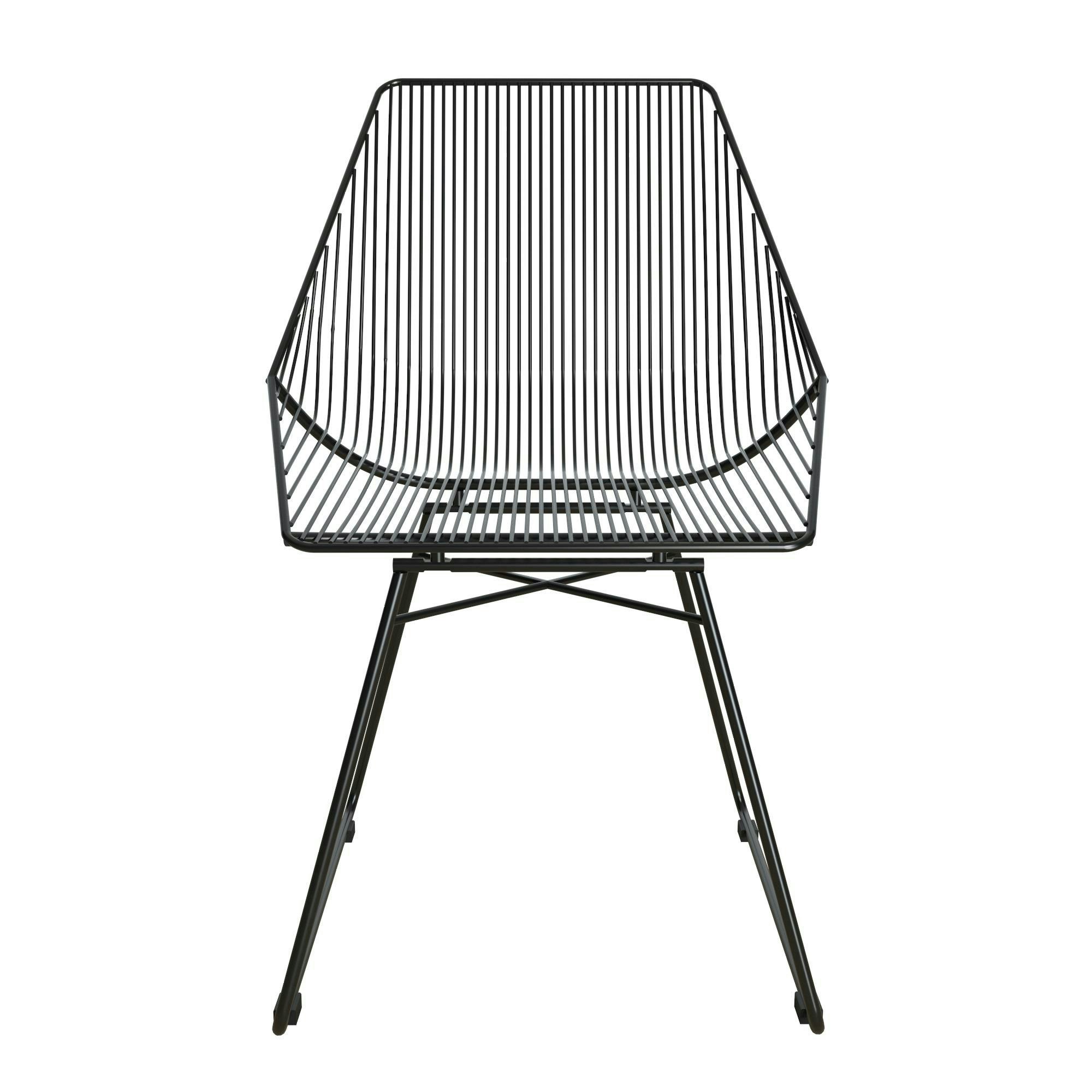 Dorel Home Black Ellis Accent Dining Chair