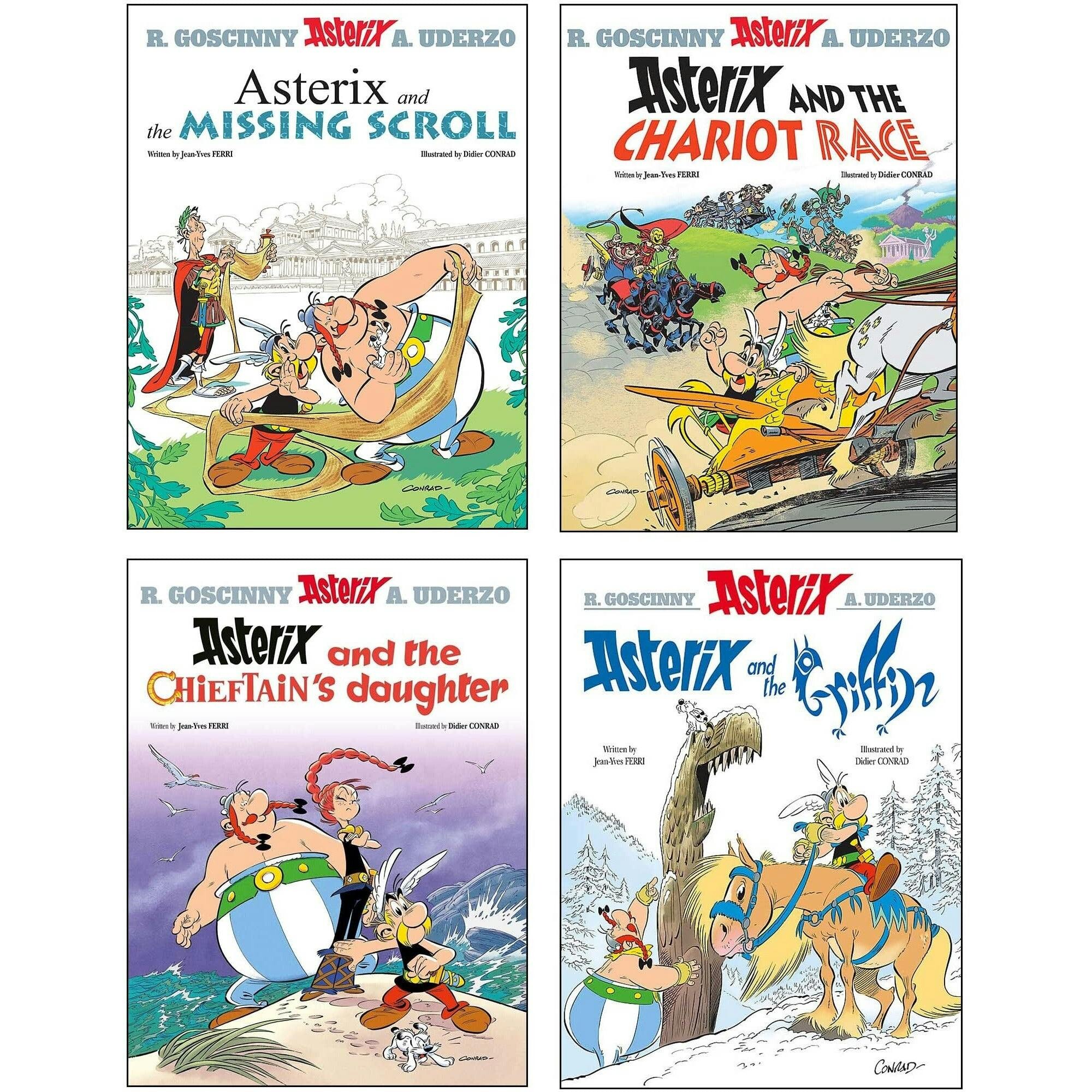 Sphere Girls Asterix Series (Book 36-39) By Goscinny & Uderzo: 4 Books Collection Set - Ages 6-11 - Paperback - Image 8