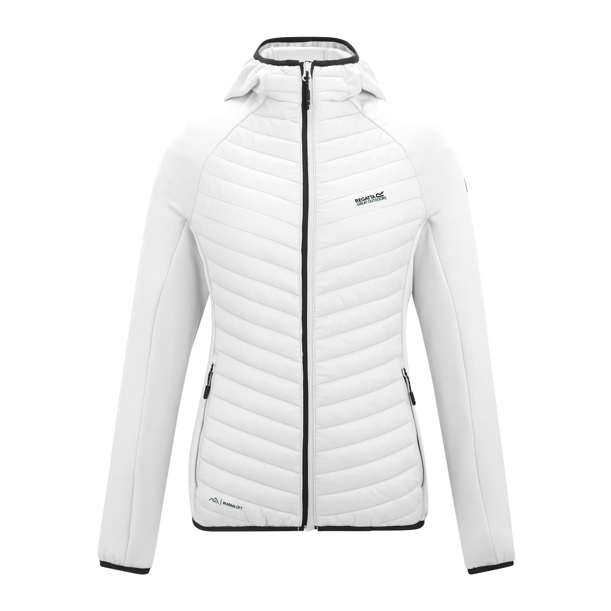 Regatta Women's White Anderson Hybrid Jacket - 12 Uk - 100% Mixed