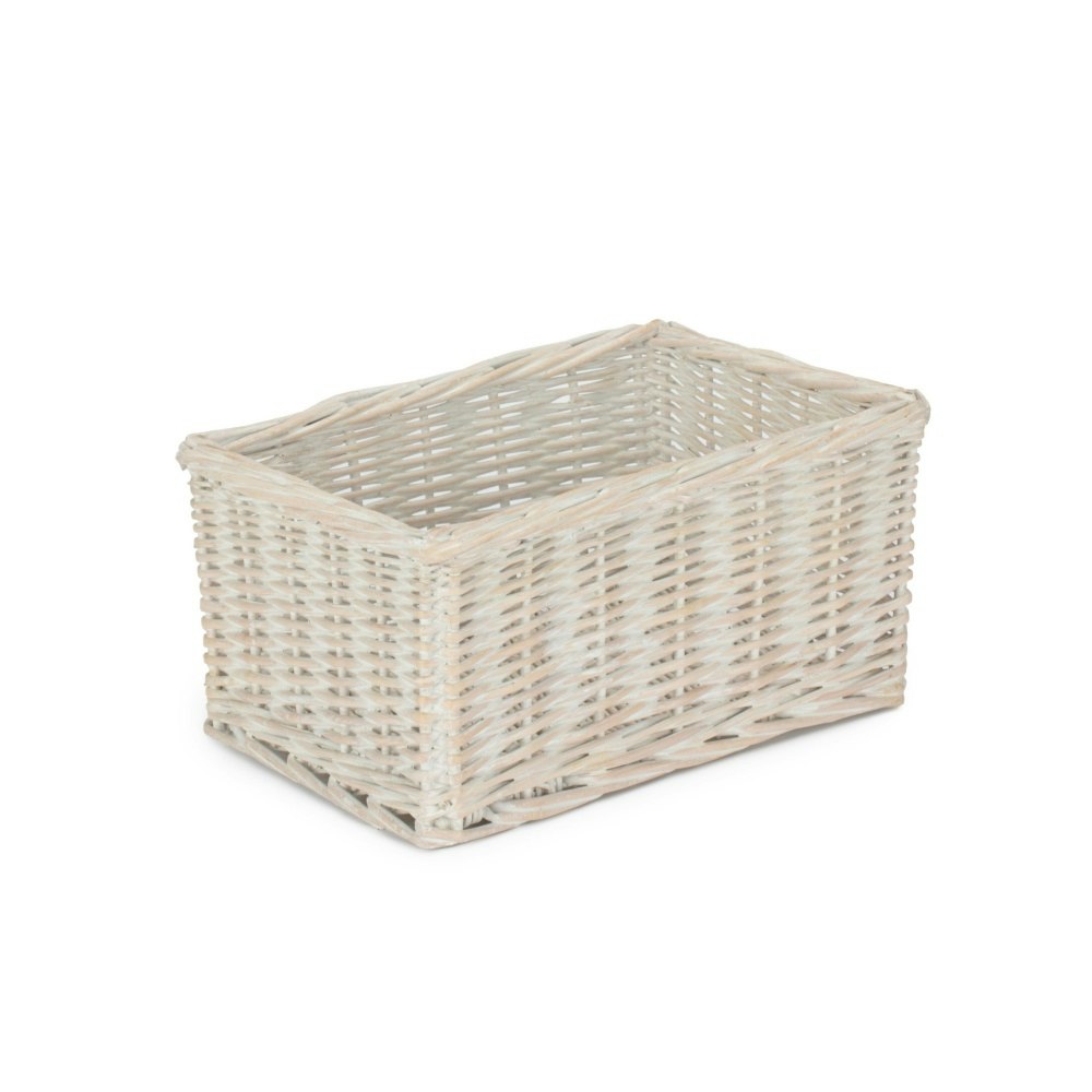 Red Hamper Red/White Hamper Wash Willow Trays - Large