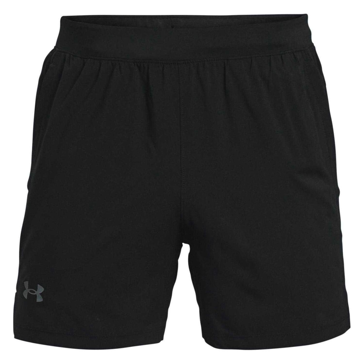 Under Armour Men's Black Launch Lightweight Running Shorts - Xxl - 100% Mixed