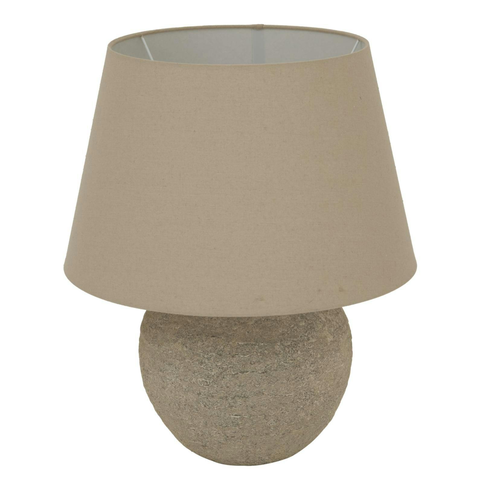 Rackhams Grey Tuscan Table Lamp (Uk Plug) - One Size - 100% Mixed