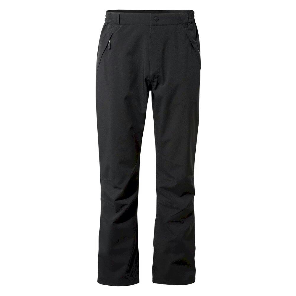Craghoppers Men's Black Stefan Ii Waterproof Trousers - 44S - 100% Polyester