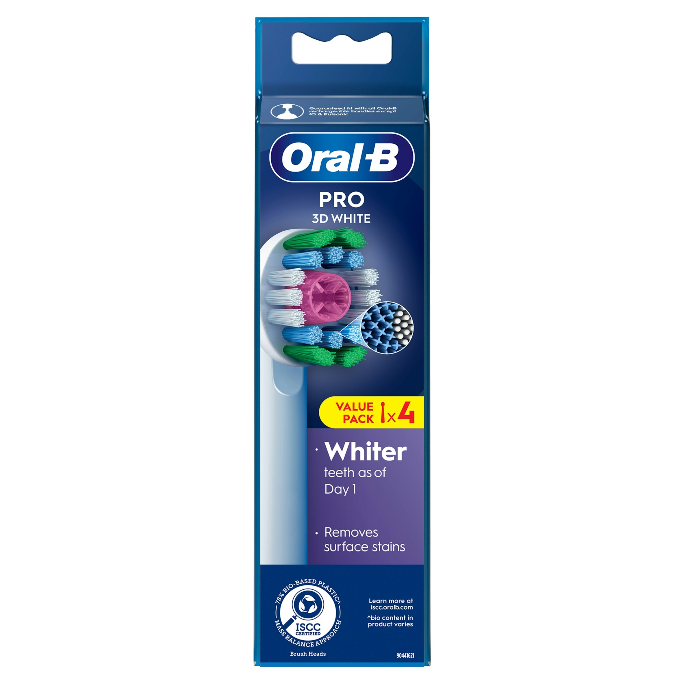 Oral-B 3D White X-Filaments Replacement Head 4Pack - Image 14