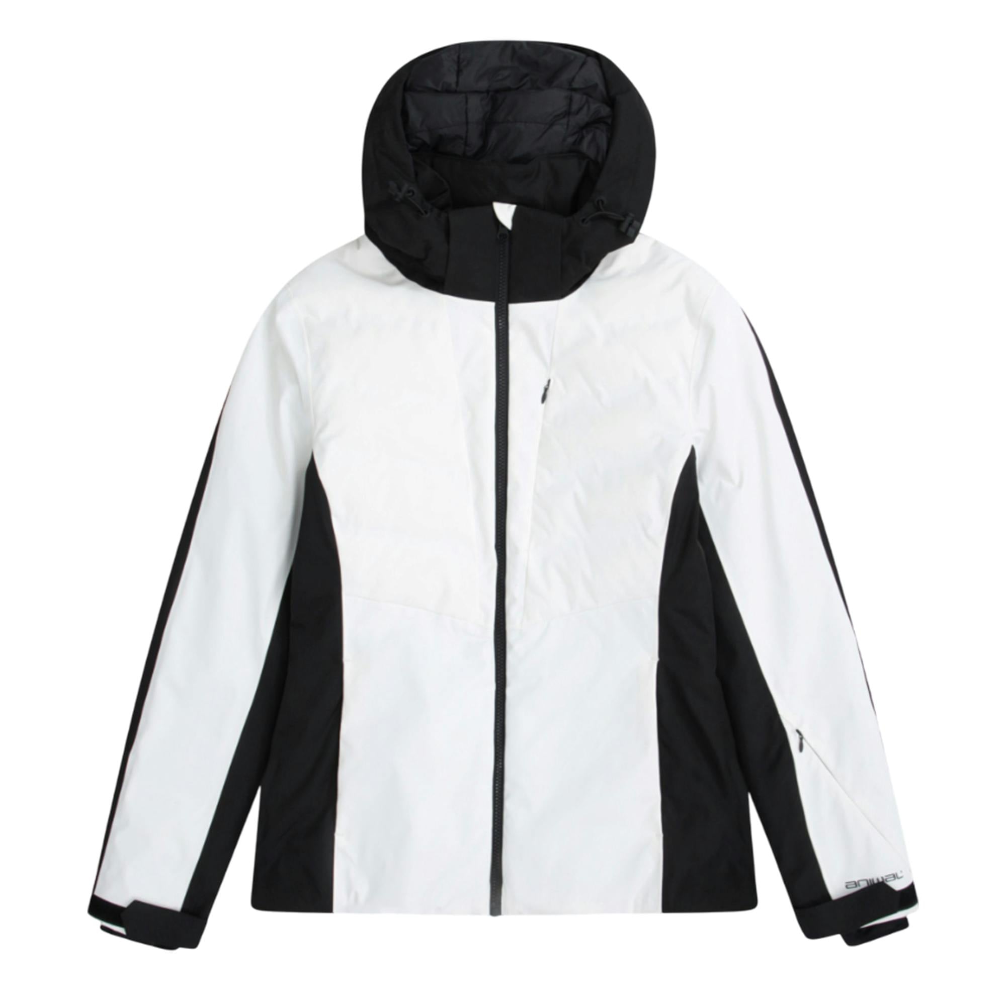 Animal Women's Black Energy Baffled Stitching Ski Jacket - 16 Uk - 100% Polyester