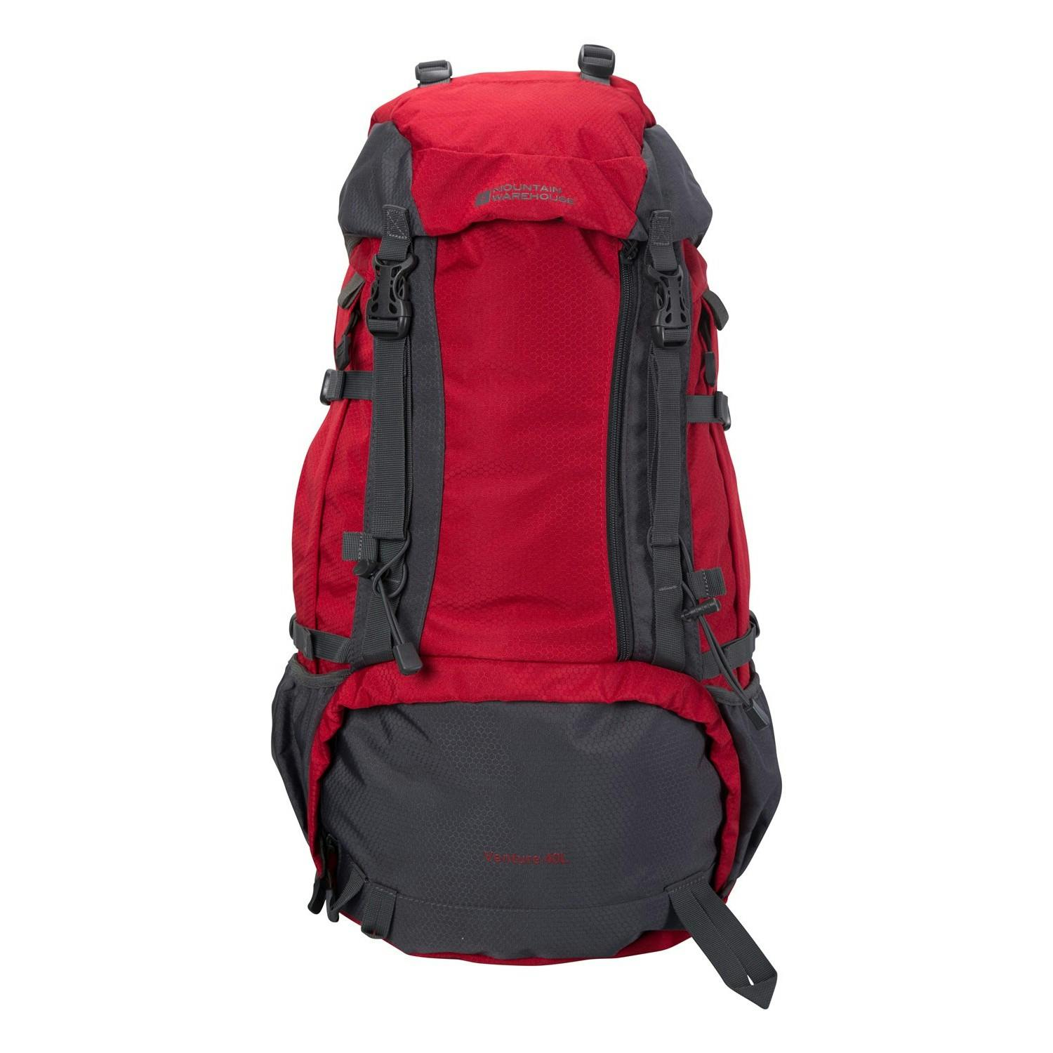 Mountain Warehouse Red/Grey Venture Backpack - One Size