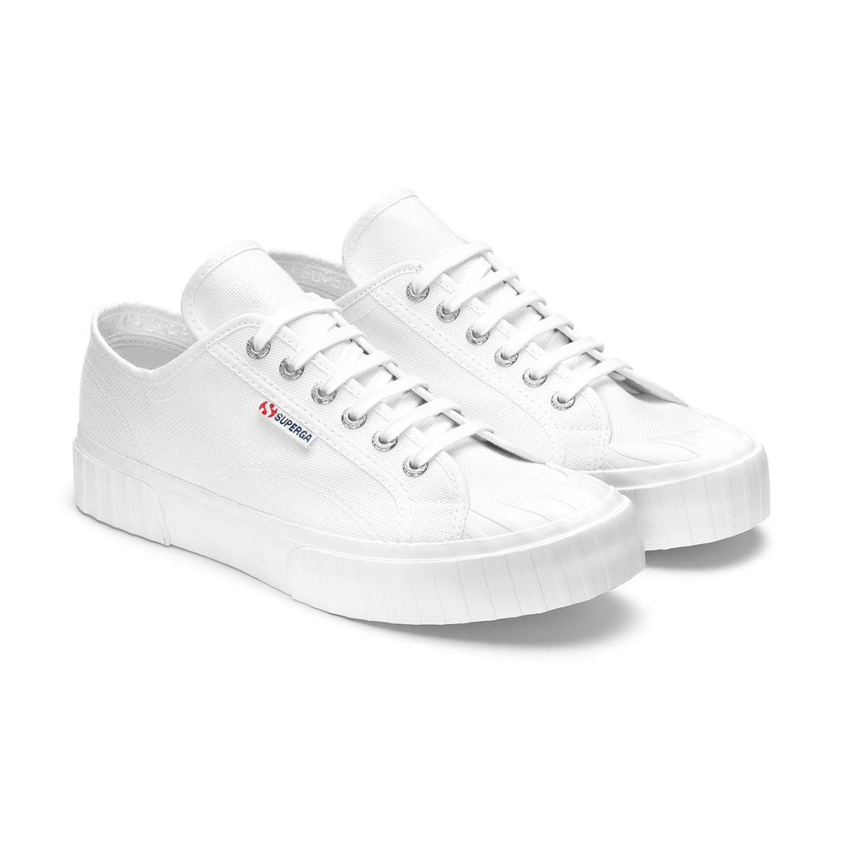 Superga Unisex White Adult 2630 Cotu Trainers - 2.5 Uk - 100% Mixed