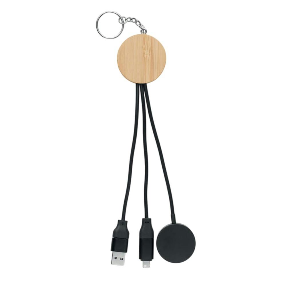 Midocean Black Bule 4 In 1 Keyring - One Size