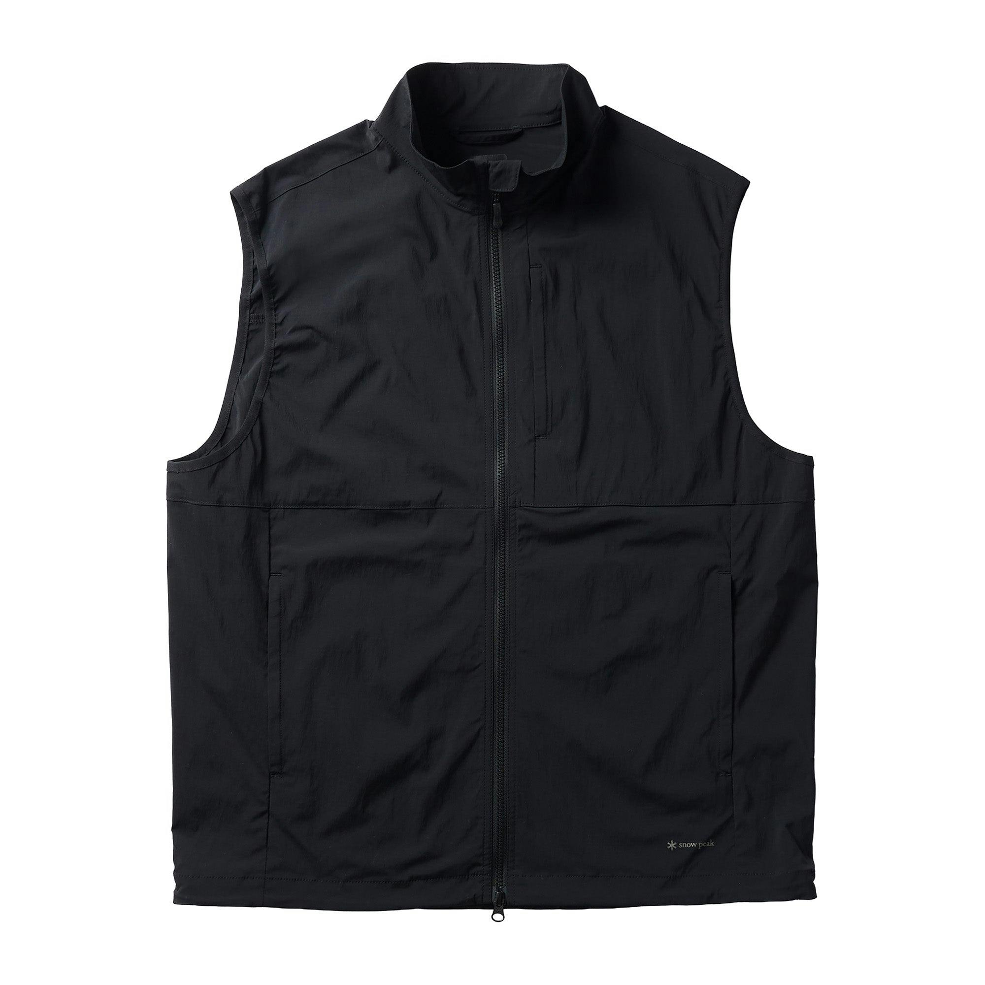 Snow Peak Black Nsd Utility Vest - Small